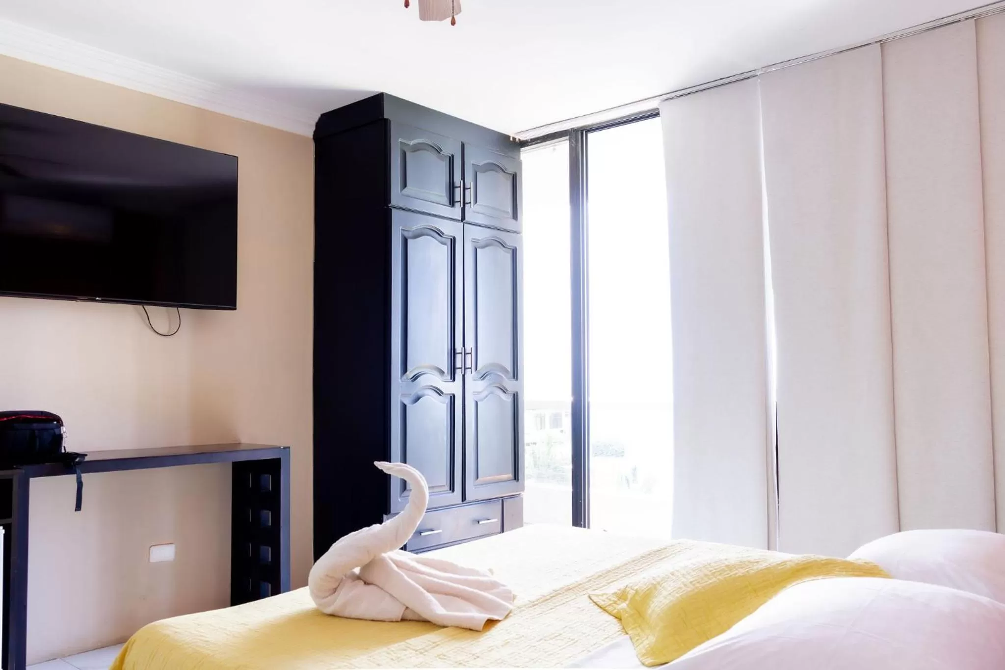 Bed in Hostal Antares