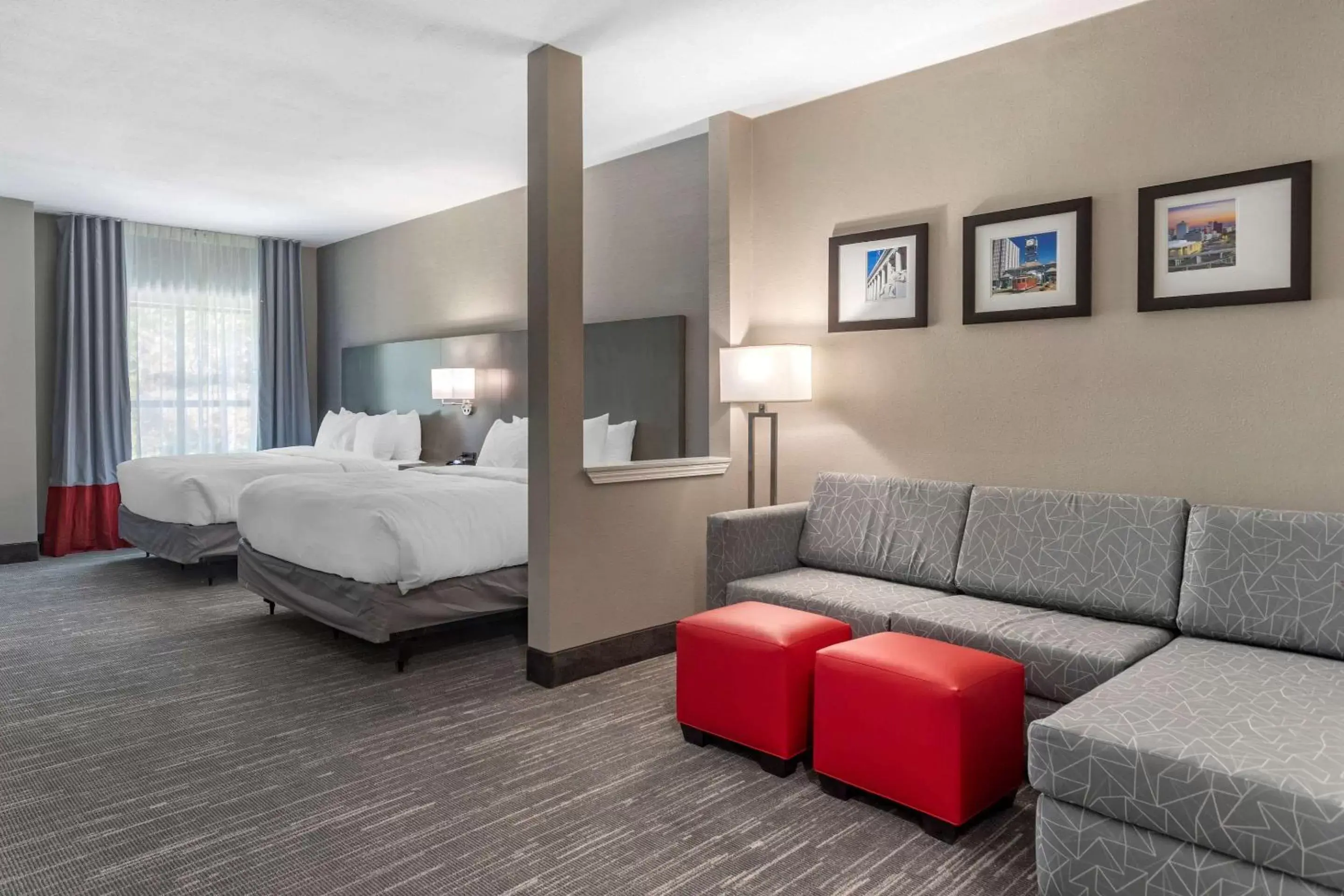 Suite with Two Queen Beds - Accessible/Non-Smoking in Comfort Inn & Suites Suite with Two Queen Beds - Accessible/Non-Smoking in Comfort Inn & Suites