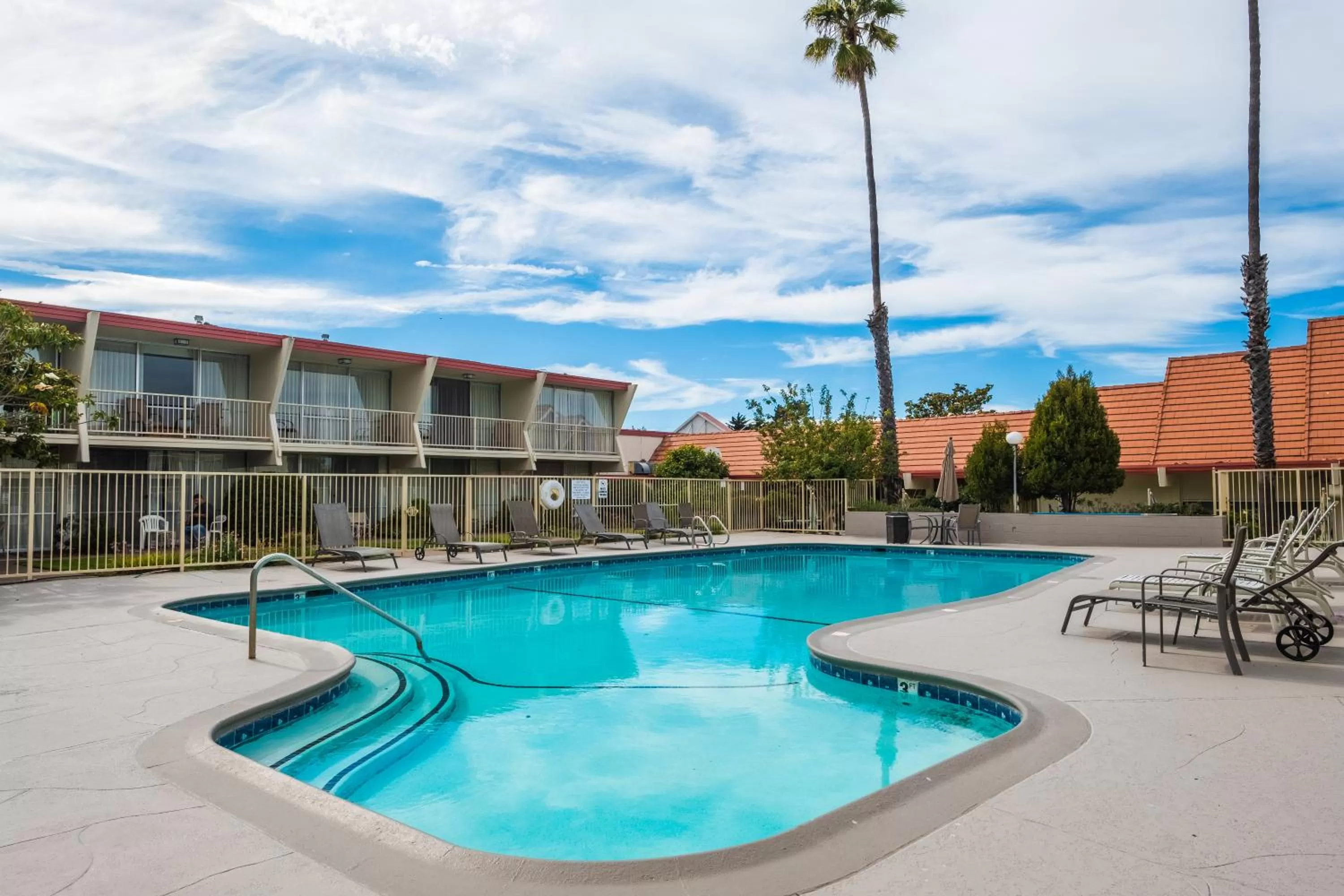 Swimming pool in Travelodge by Wyndham Monterey Bay