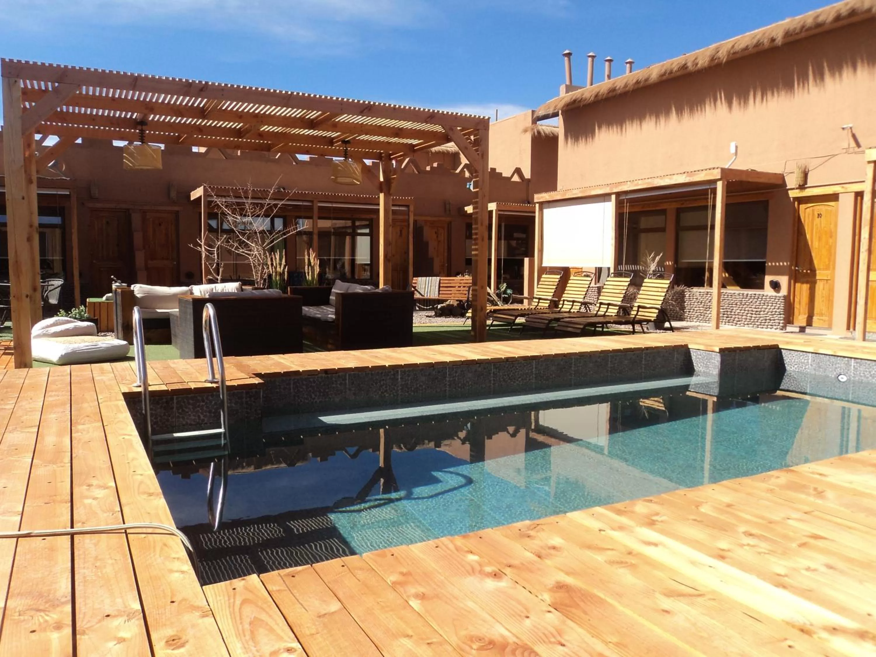 Property building, Swimming Pool in Hoteles Pueblo de Tierra