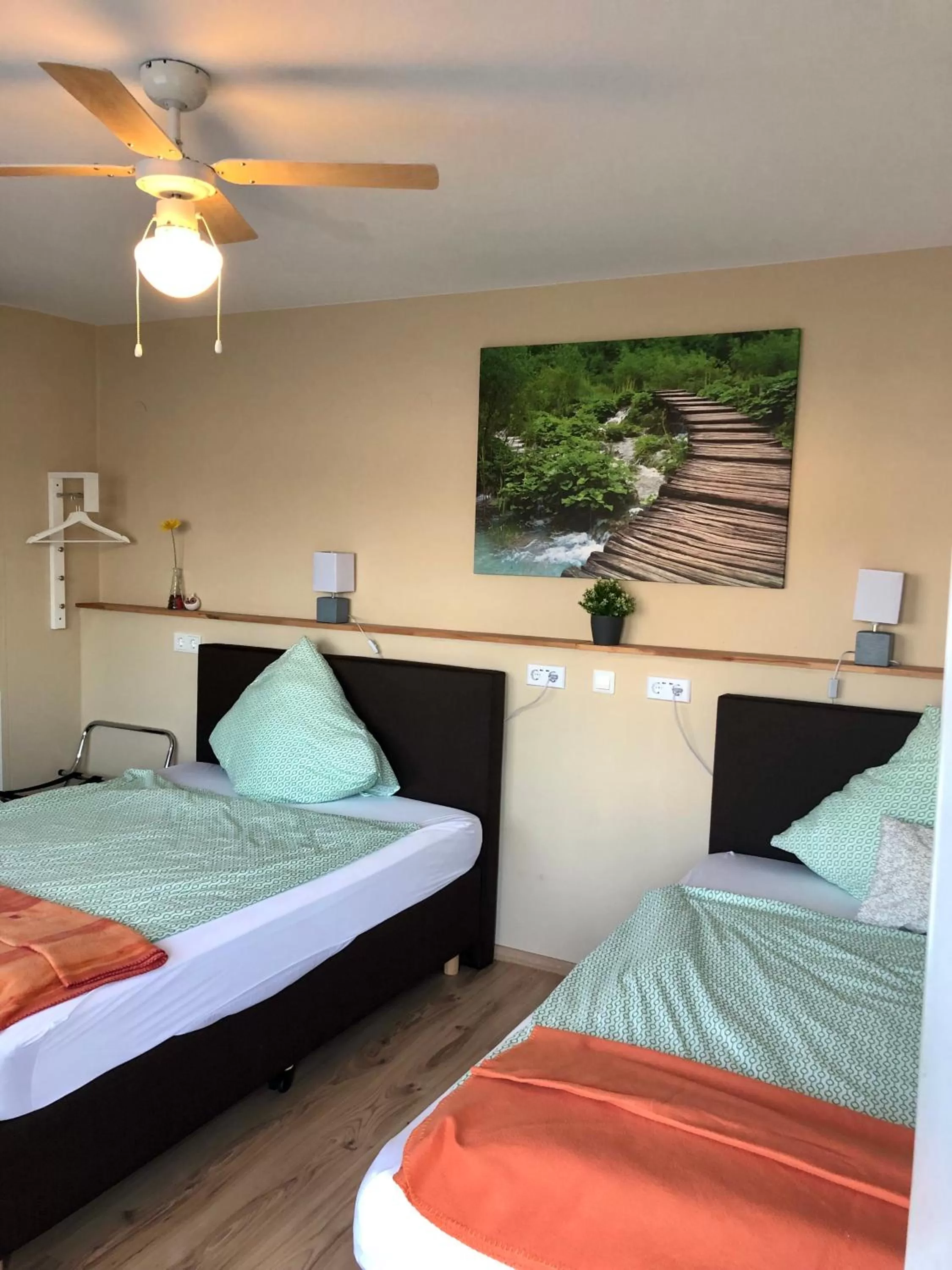 Bed in Kraft Hotel A61 Worms - Alzey