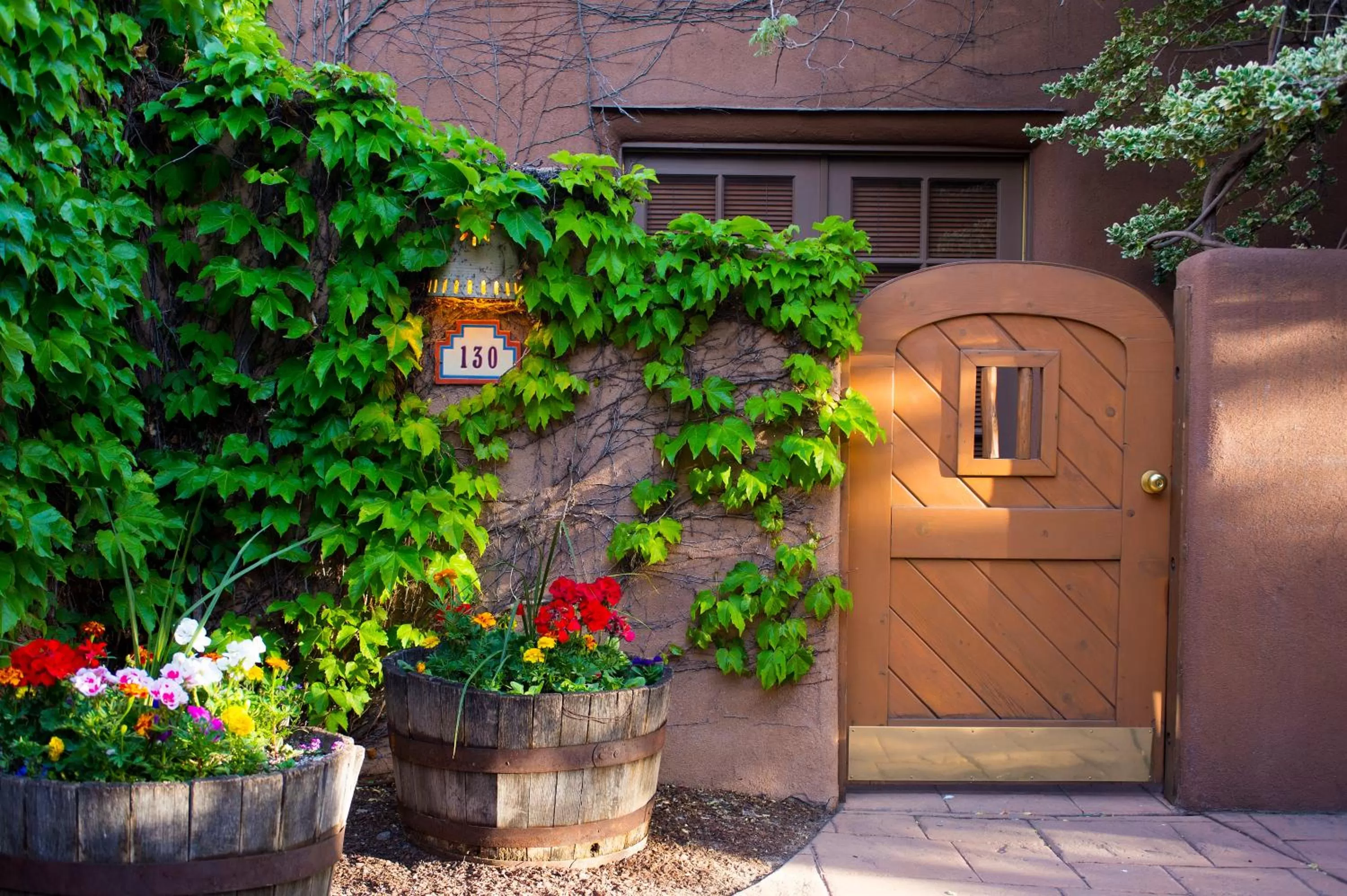 Patio in Inn on the Alameda
