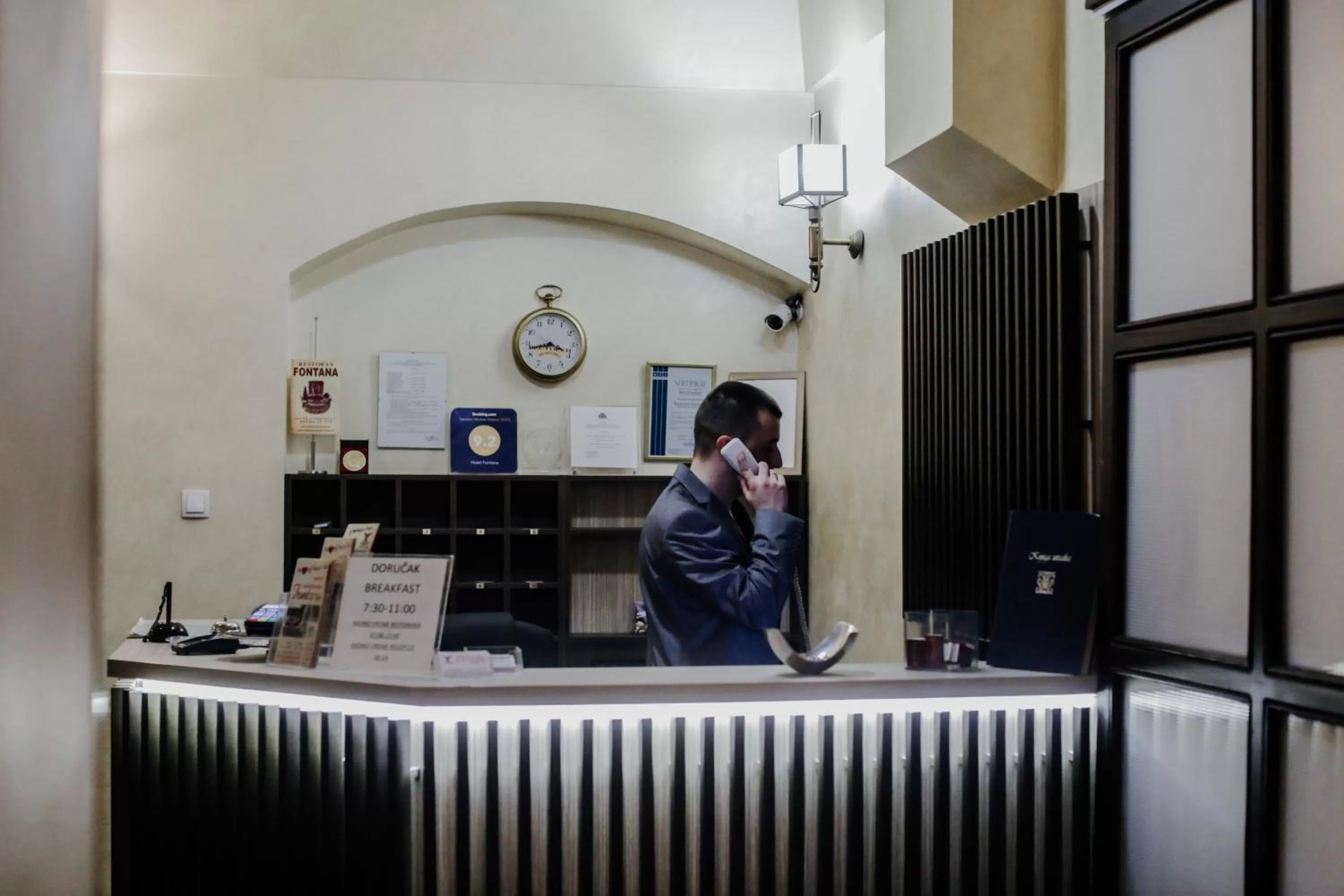 Staff, Lobby/Reception in Hotel Fontana