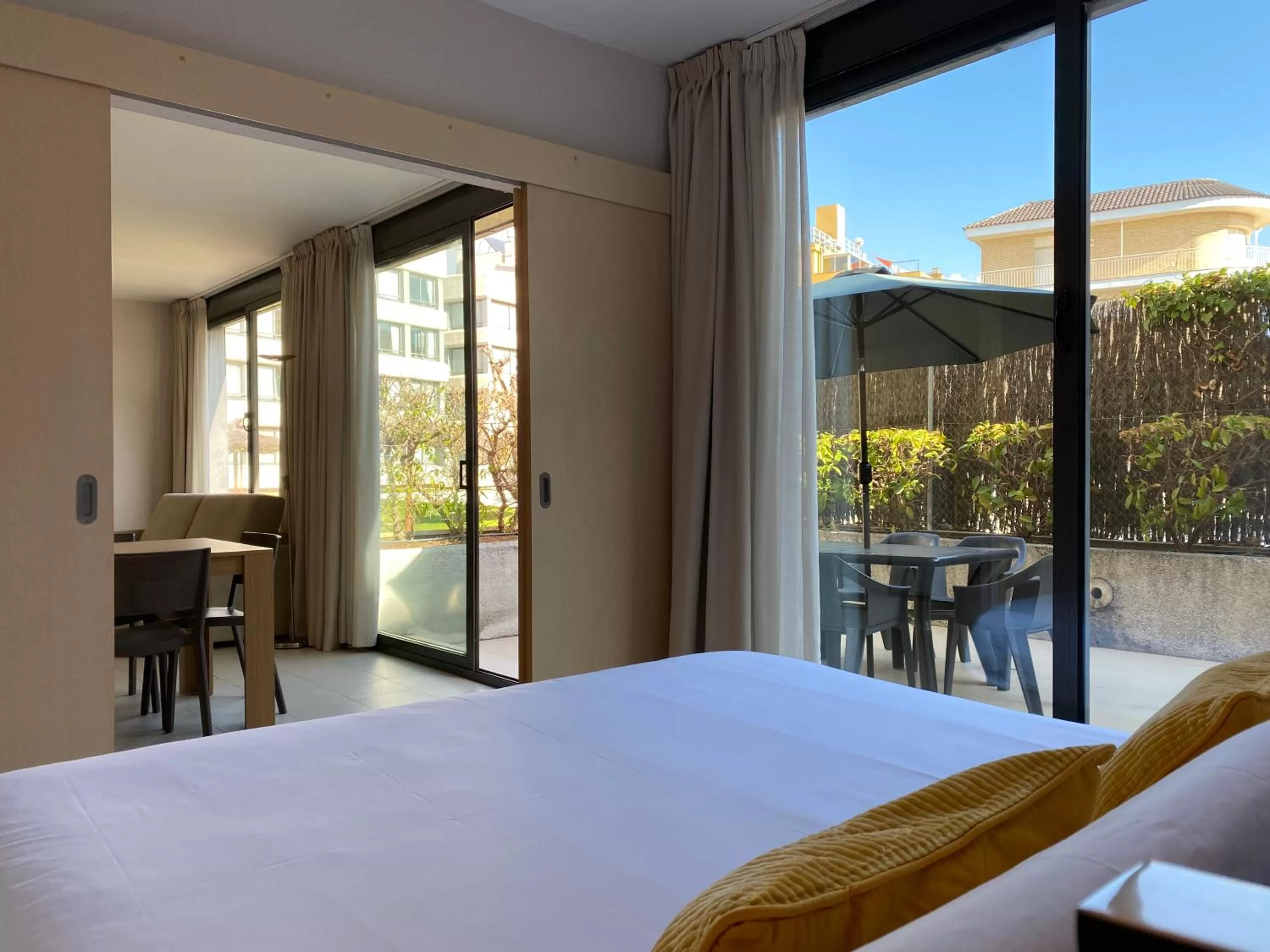 Bedroom, Bed in Atenea Park Suites & Apartments