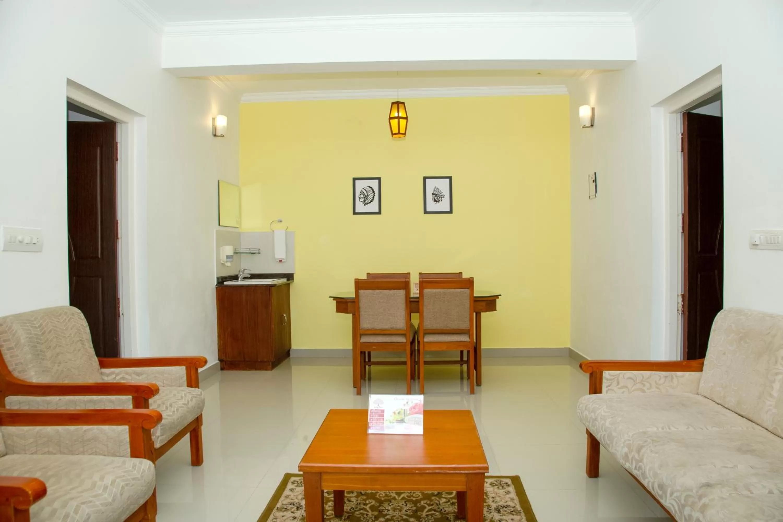 Living room in The Fog Munnar (Resort & Spa)