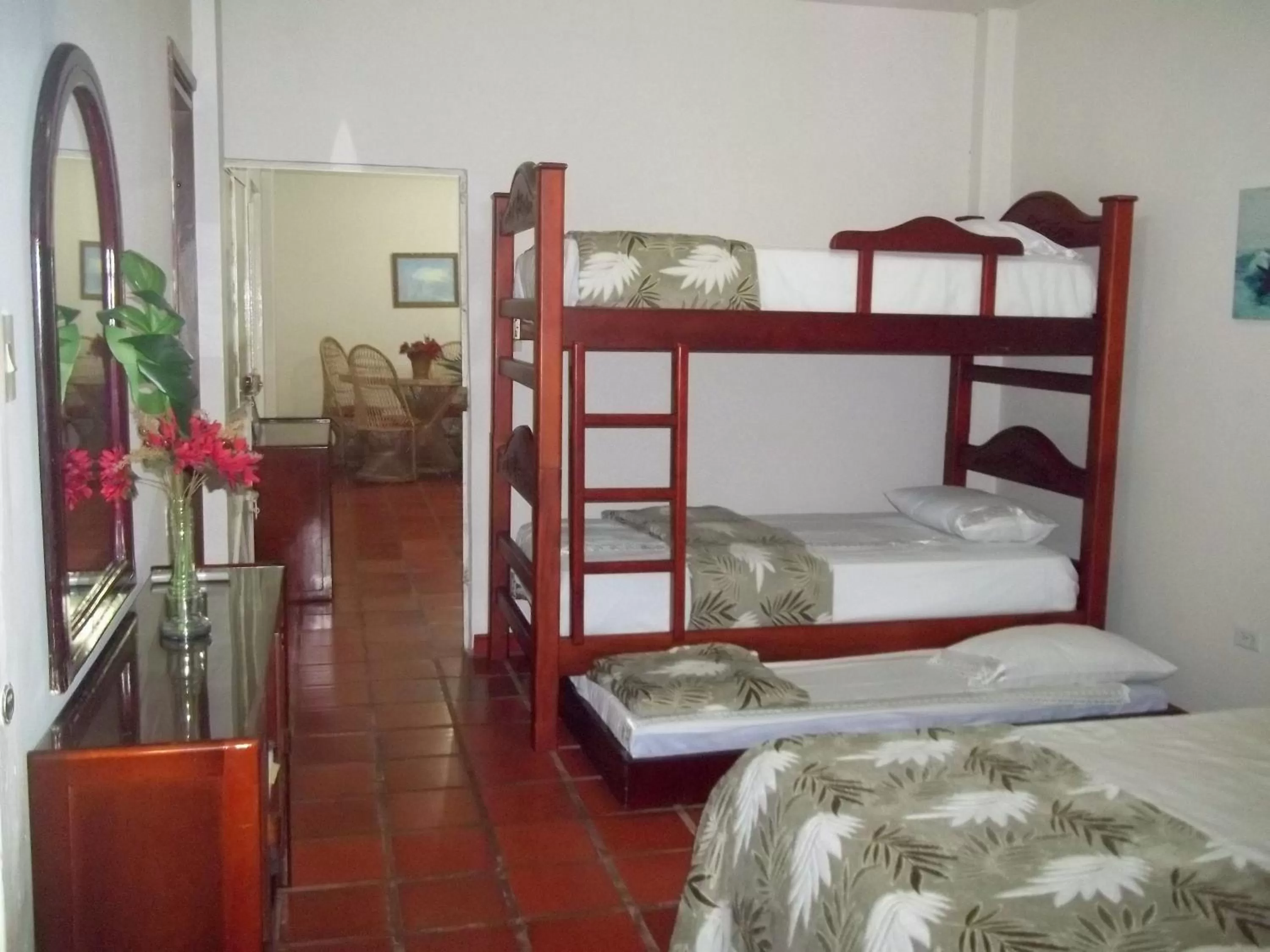 Bunk Bed in Cabañas Las Bifloras