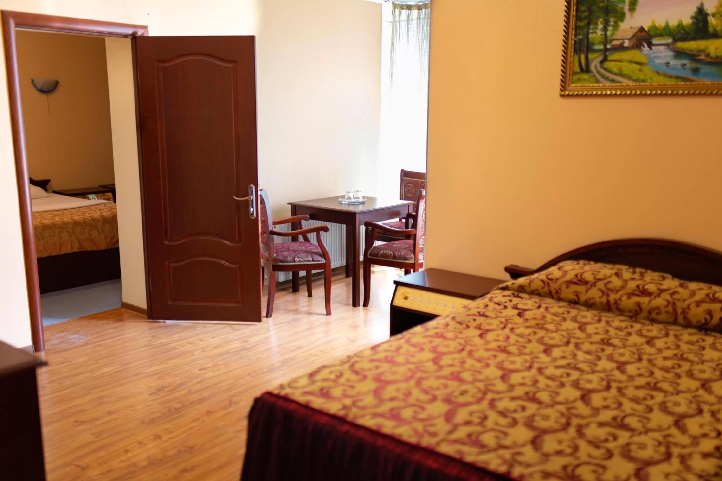 Bedroom, Bed in Vila Muntenia Hotel