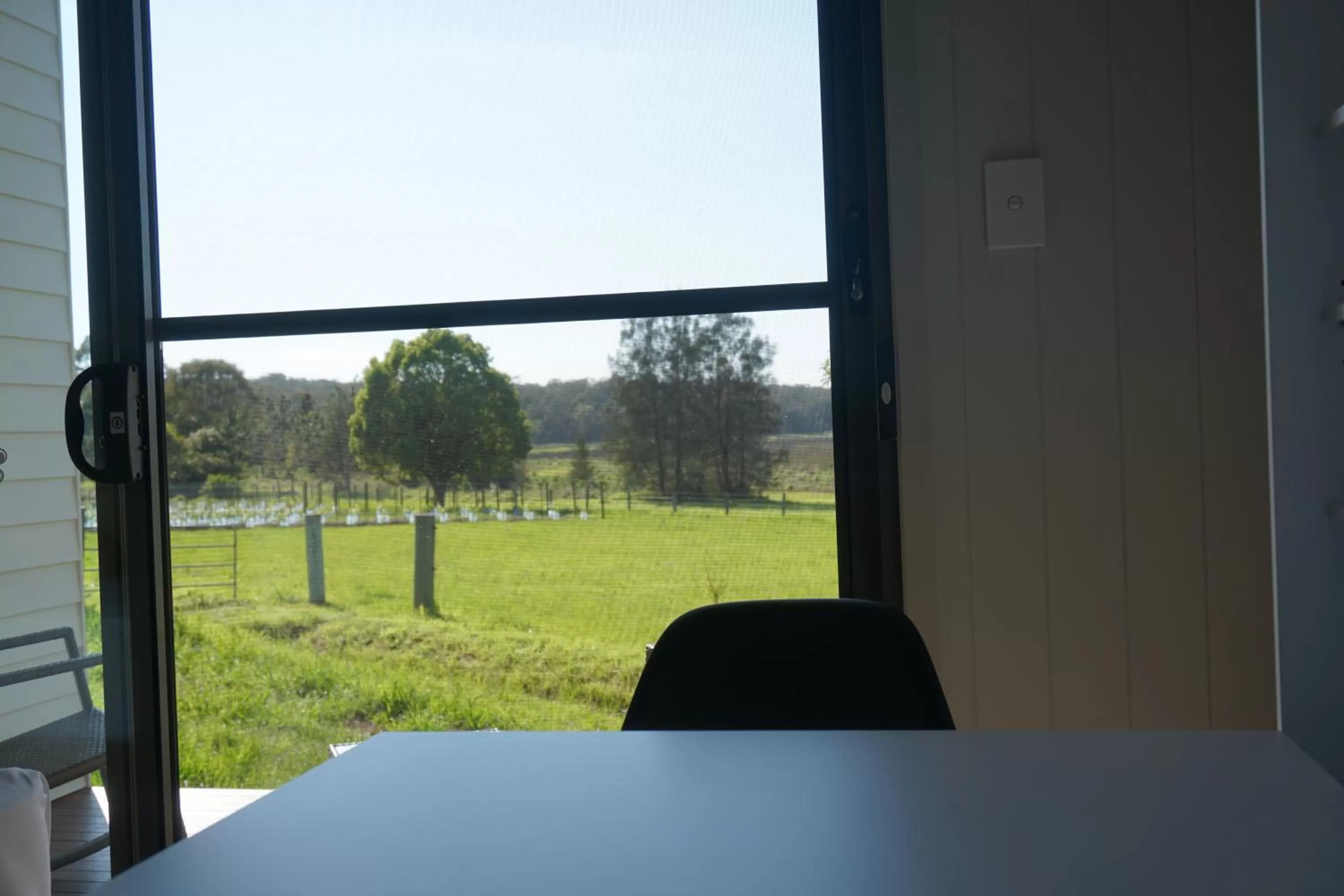 Patio in Narangba Motel (formerly Brisbane North B&B and Winery)