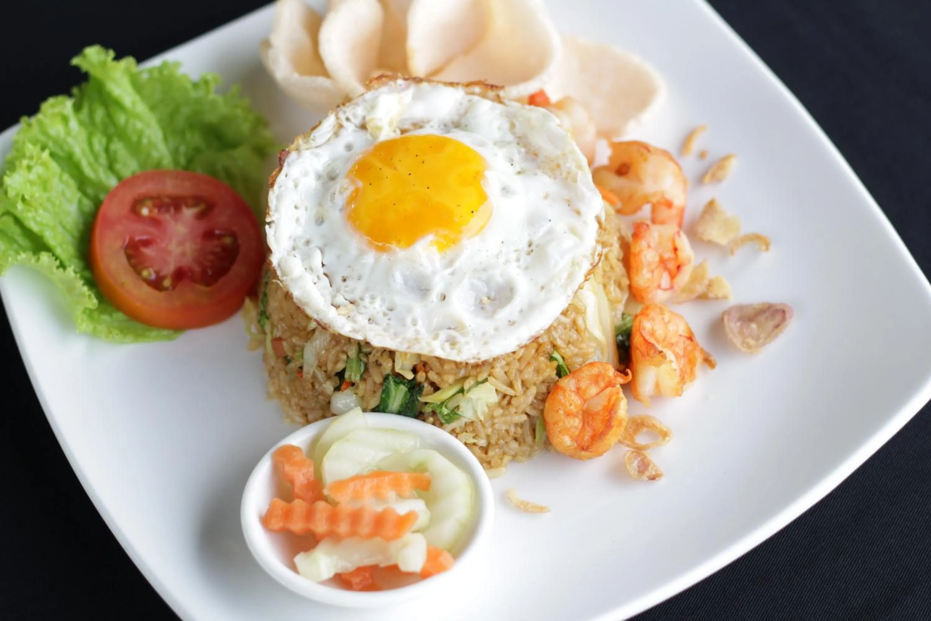 Food close-up in The Samara Villas & Restaurant