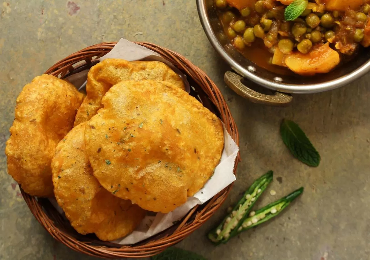 Breakfast, Food in Saraswati Palace