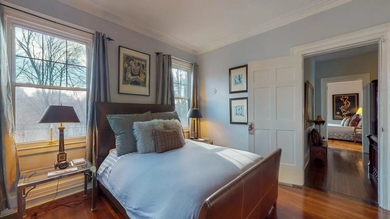 Bed in Gardner Farm Inn