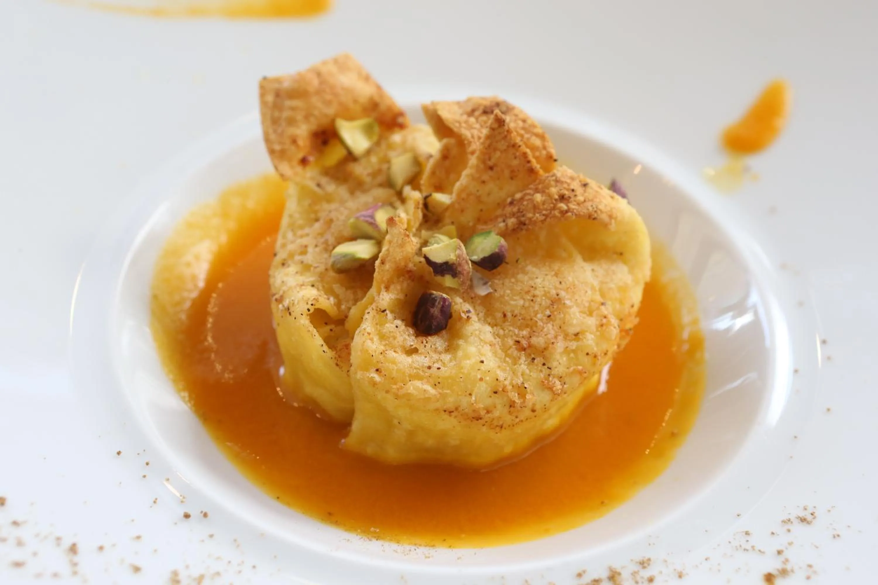 Food close-up in Grand Hotel Tettuccio