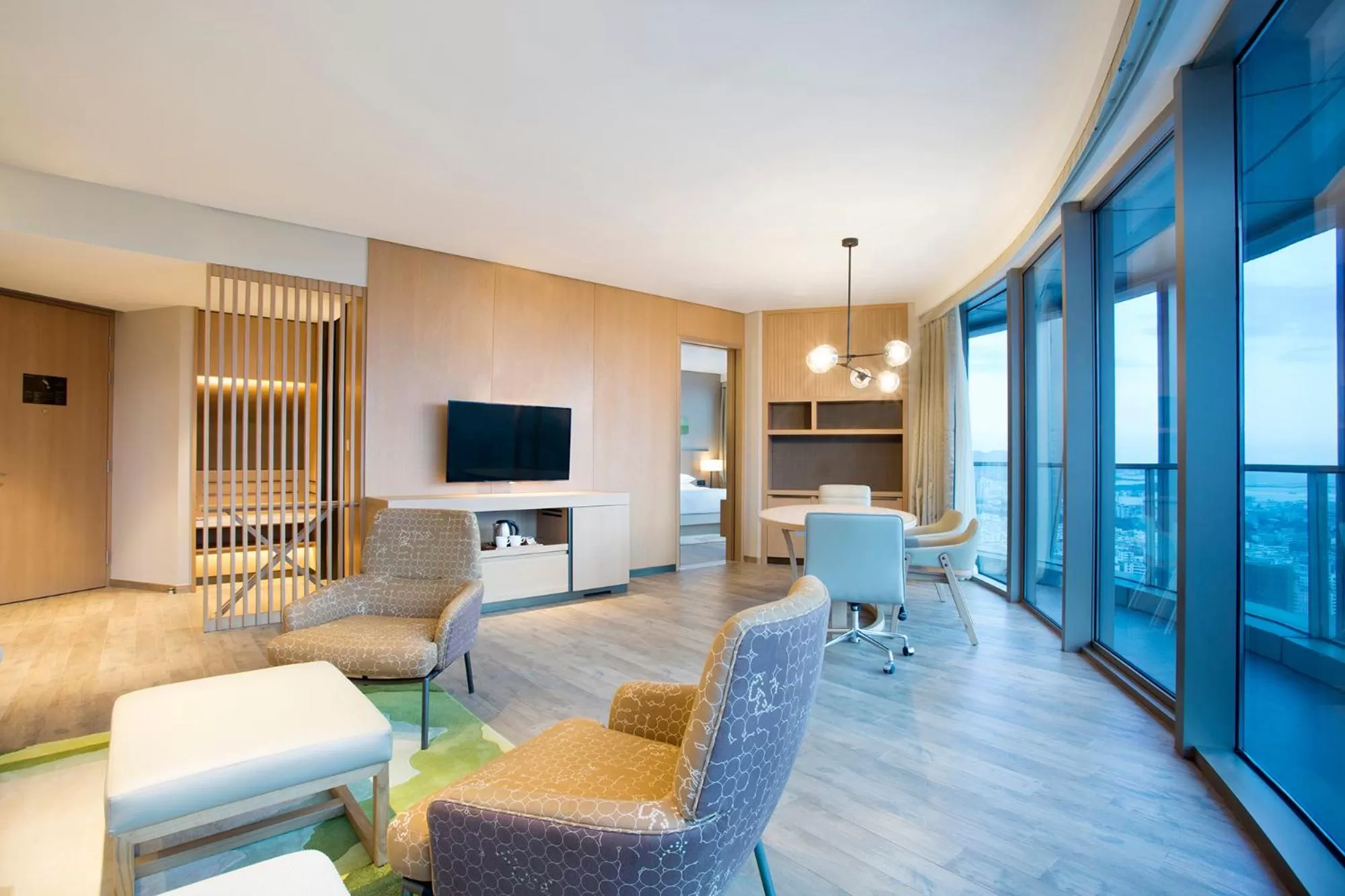 Decorative detail in Hyatt Place Sanya City Center