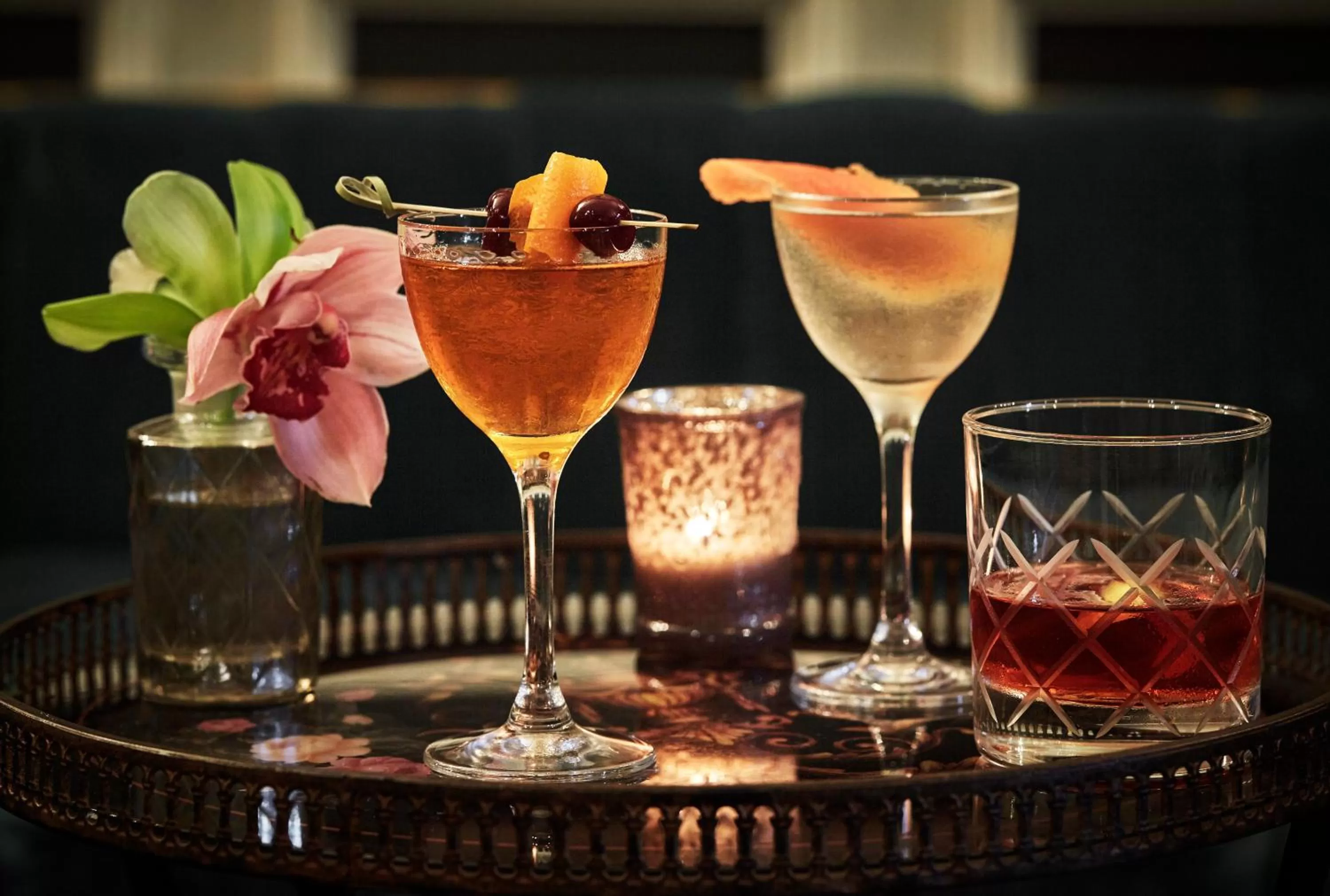 Alcoholic drinks in The Pontchartrain Hotel