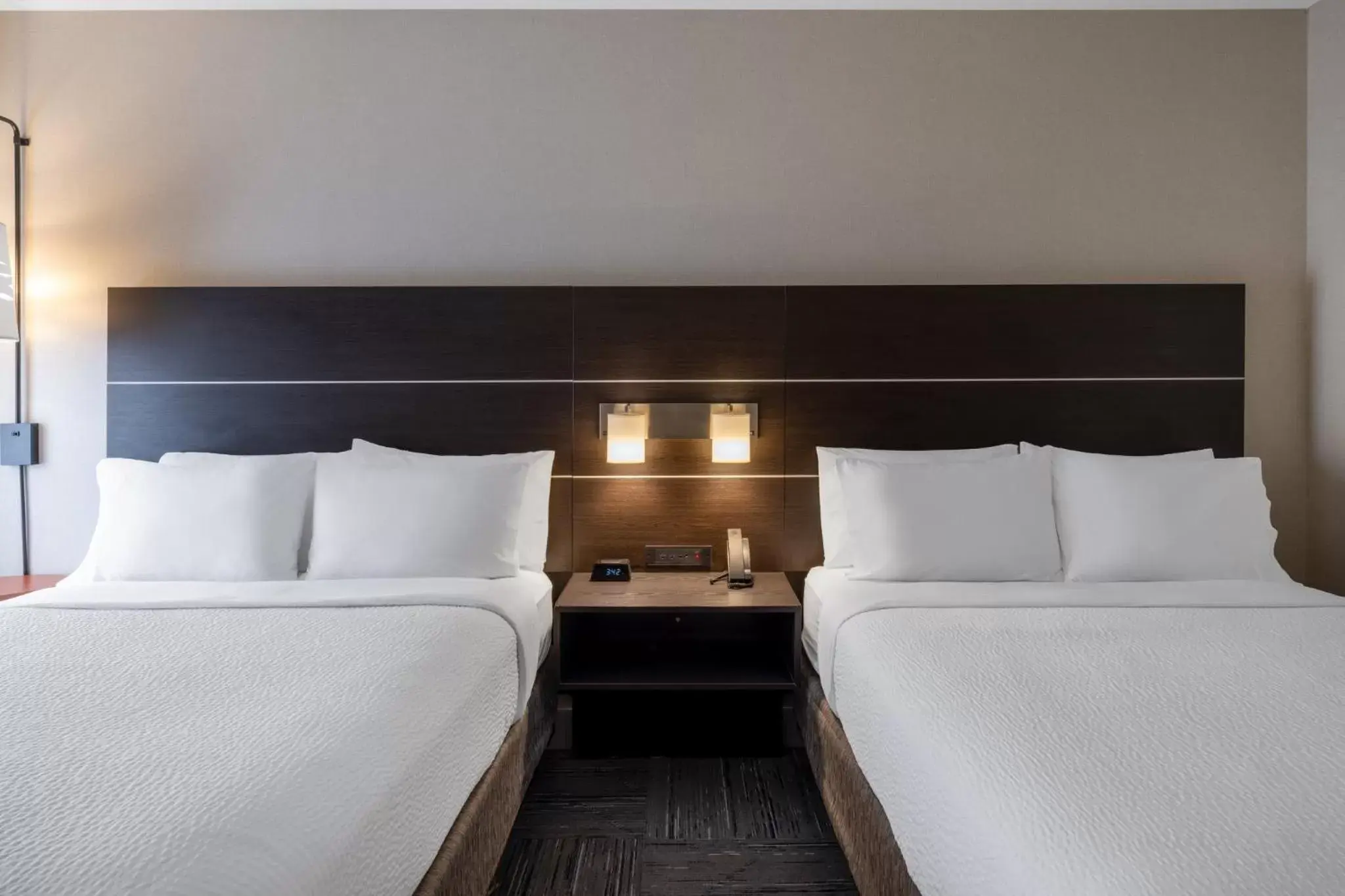 Queen Room with Two Queen Beds - Non-Smoking in Holiday Inn Express Corydon, an IHG Hotel Queen Room with Two Queen Beds - Non-Smoking in Holiday Inn Express Corydon, an IHG Hotel