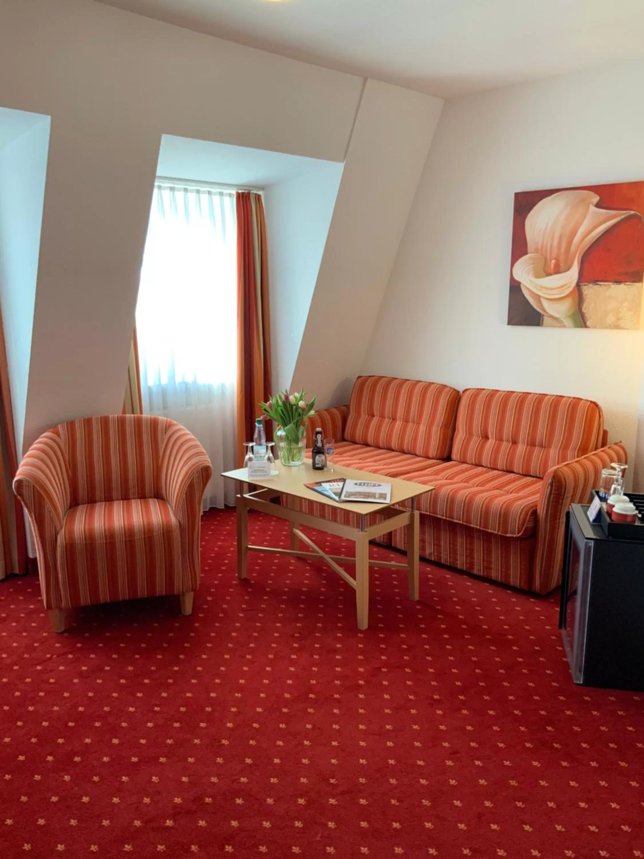 Seating area in Altstadthotel Arte