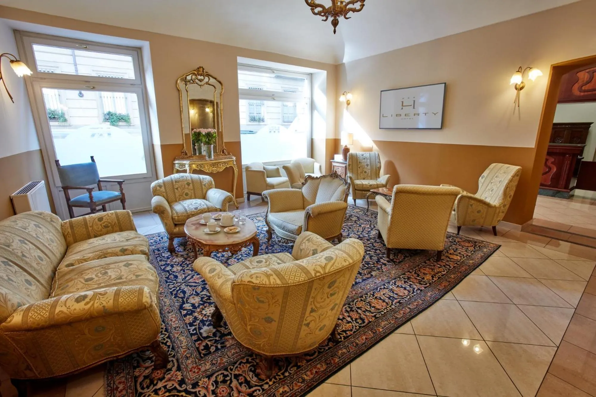 Lobby or reception in Liberty Hotel