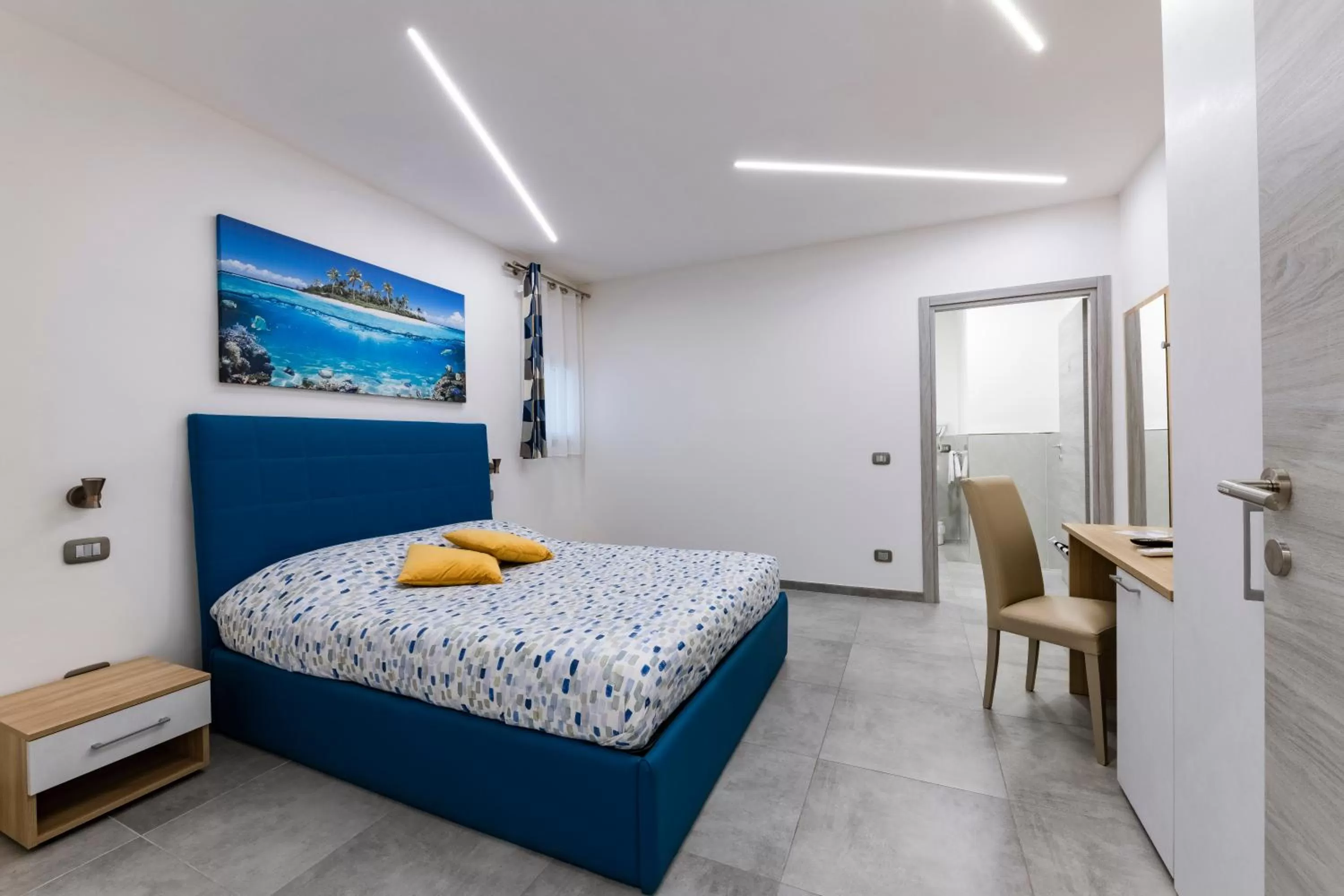Bed in BNB Aria di Mare
