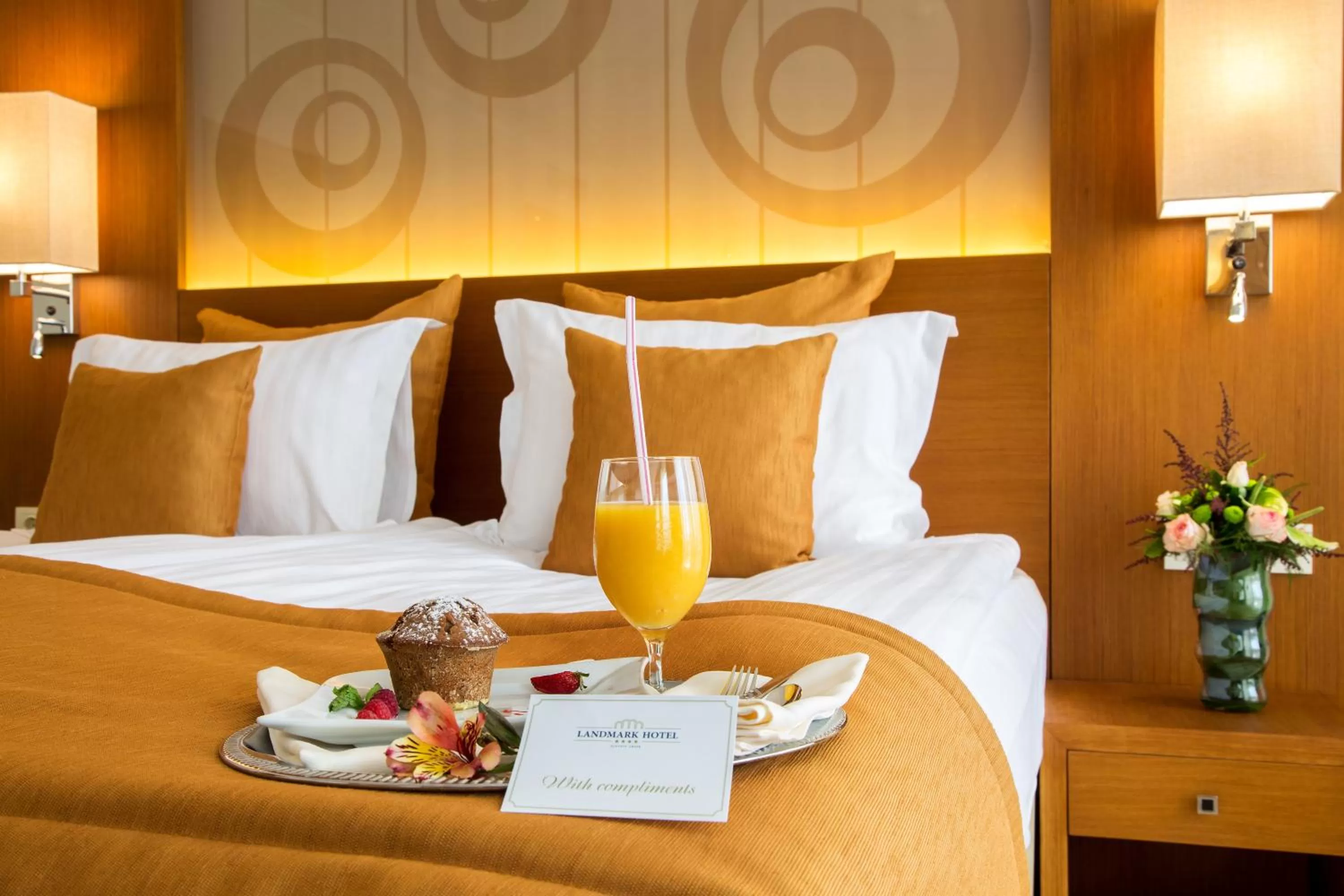 Bed in Landmark Creek Hotel Plovdiv