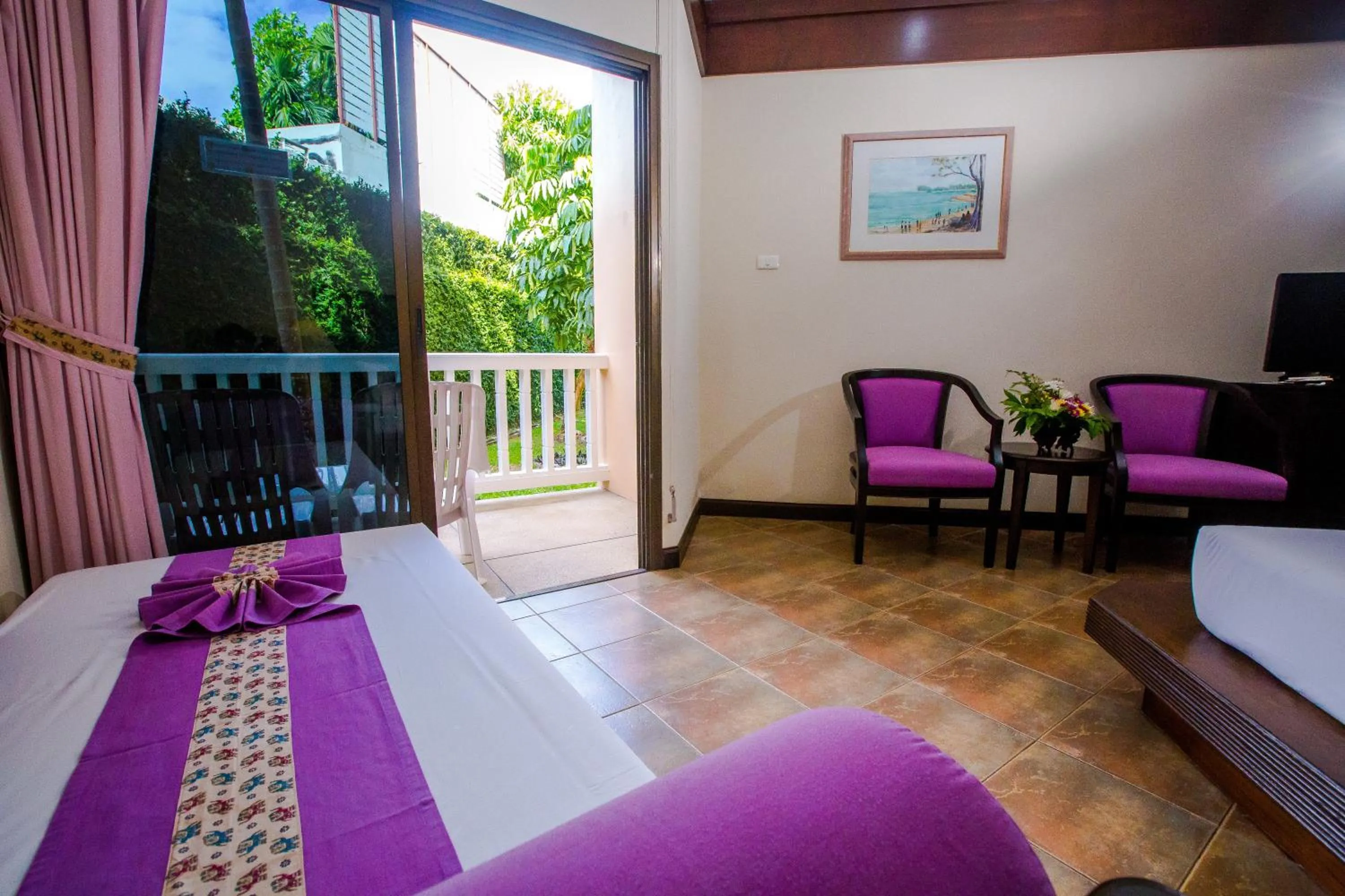 Garden view, Bed in Kata Poolside Resort SHA Extra Plus