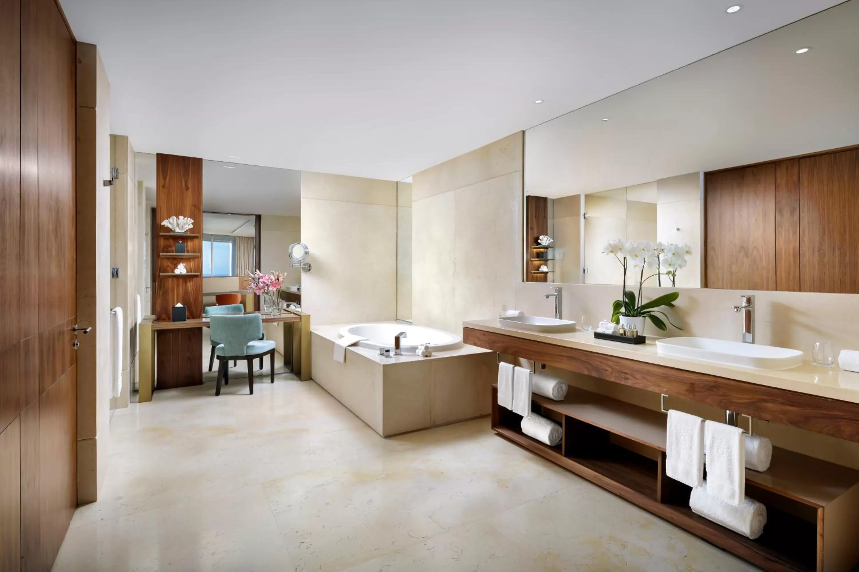 Bathroom, Bed in Grand Velas Los Cabos Luxury All Inclusive