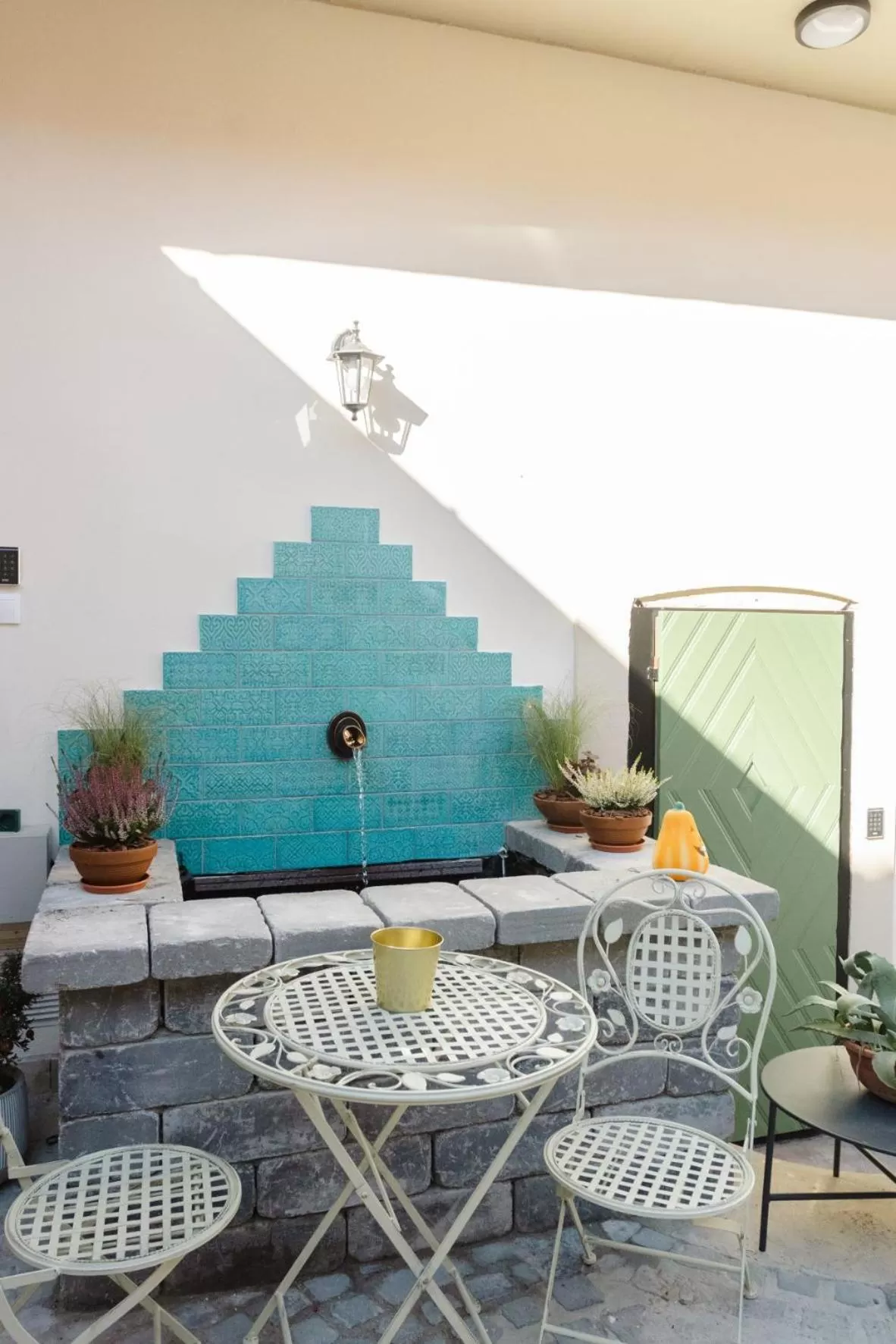 Inner courtyard view in Dunakavics XIII Apartman