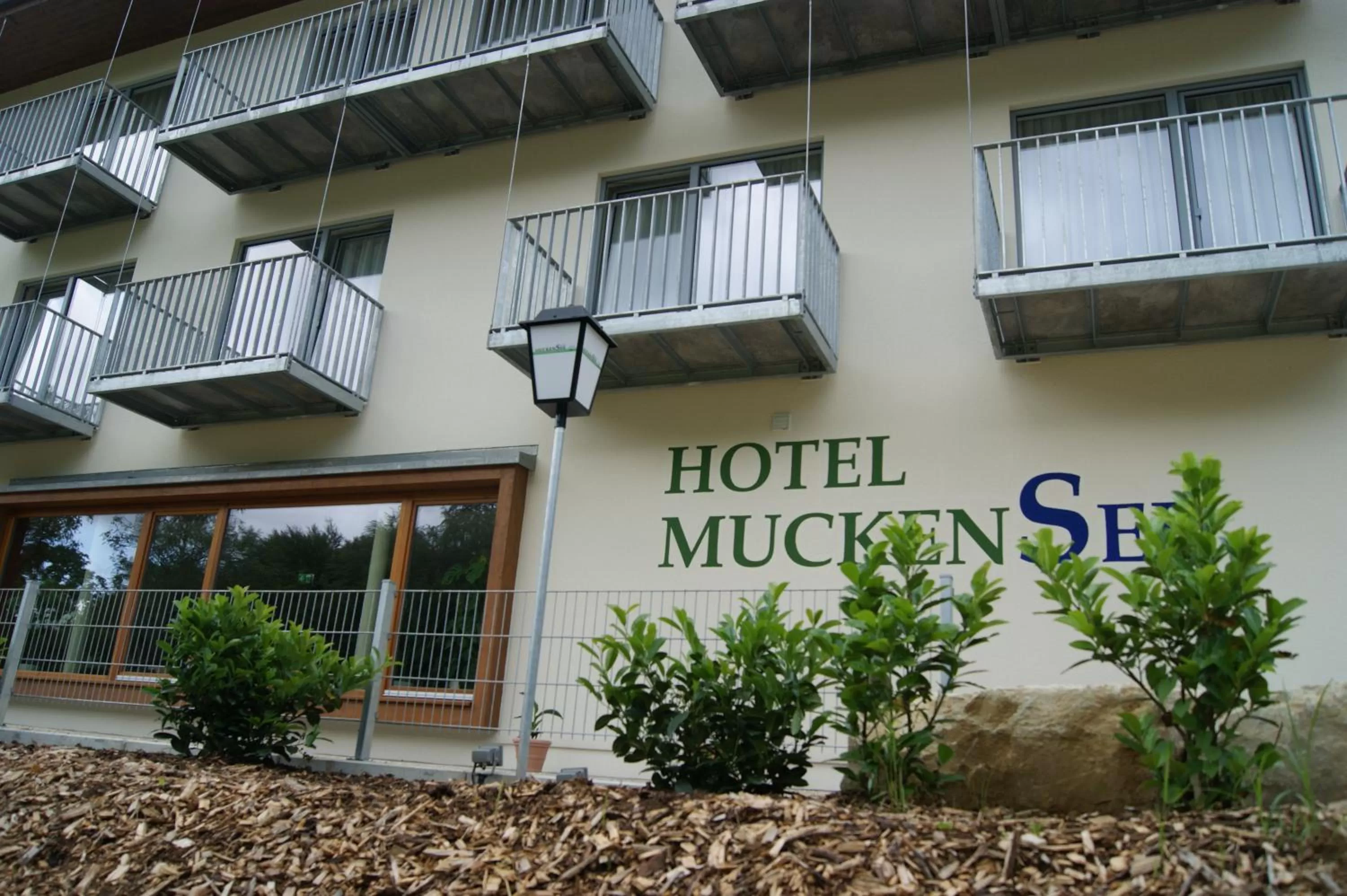 Facade/entrance in Hotel Restaurant Muckensee