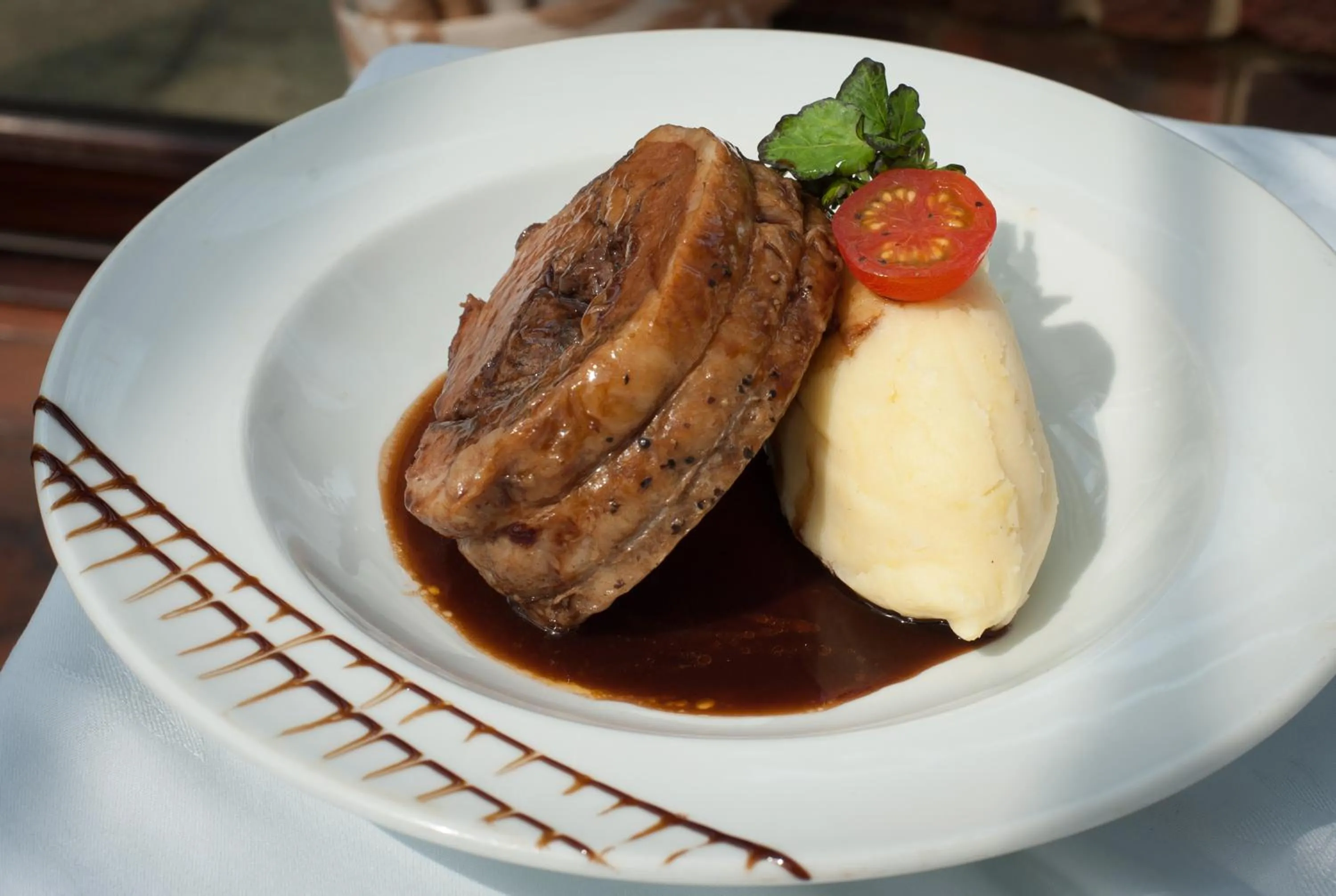 Lunch in The Langton Arms