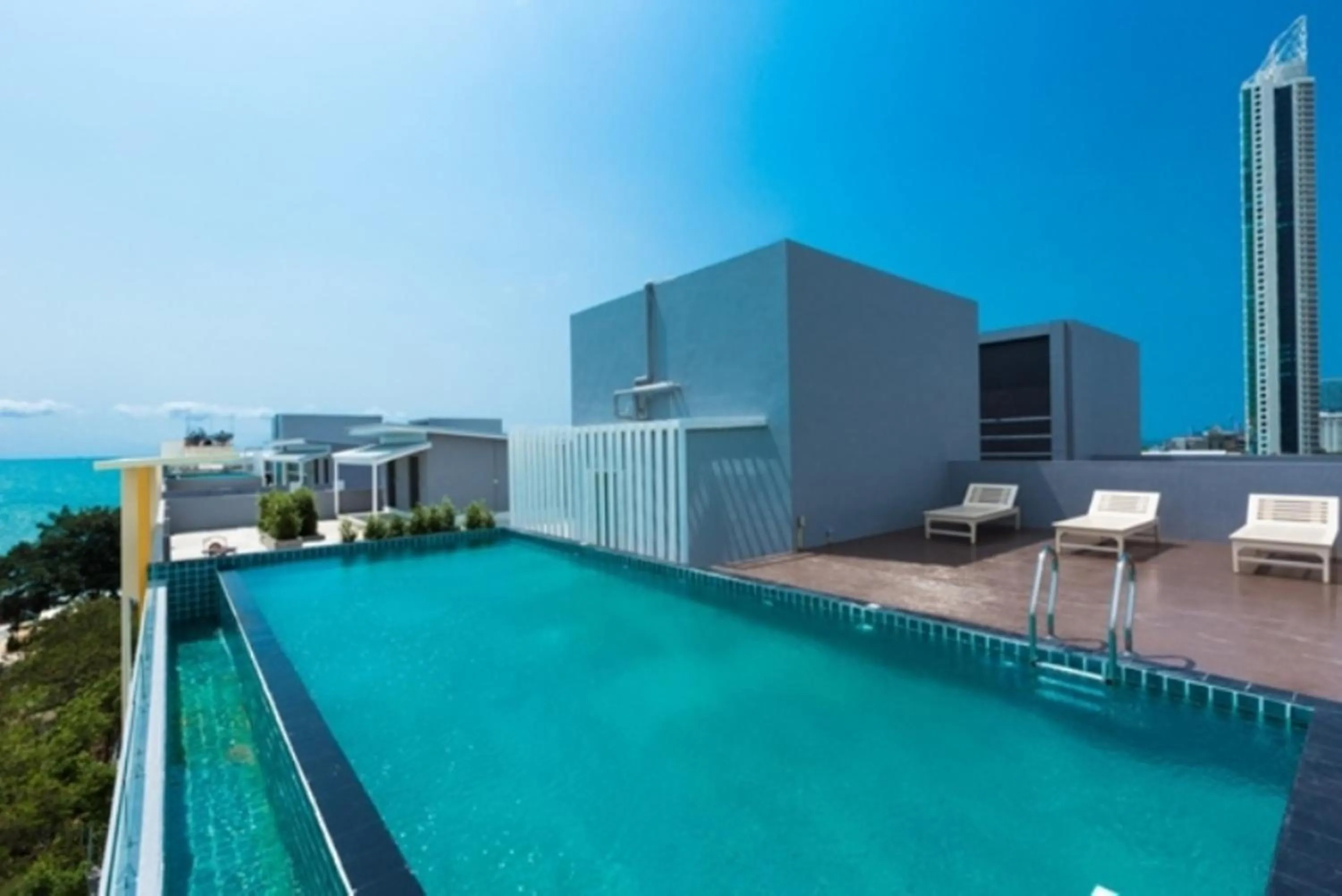 Swimming pool in D@Sea Hotel