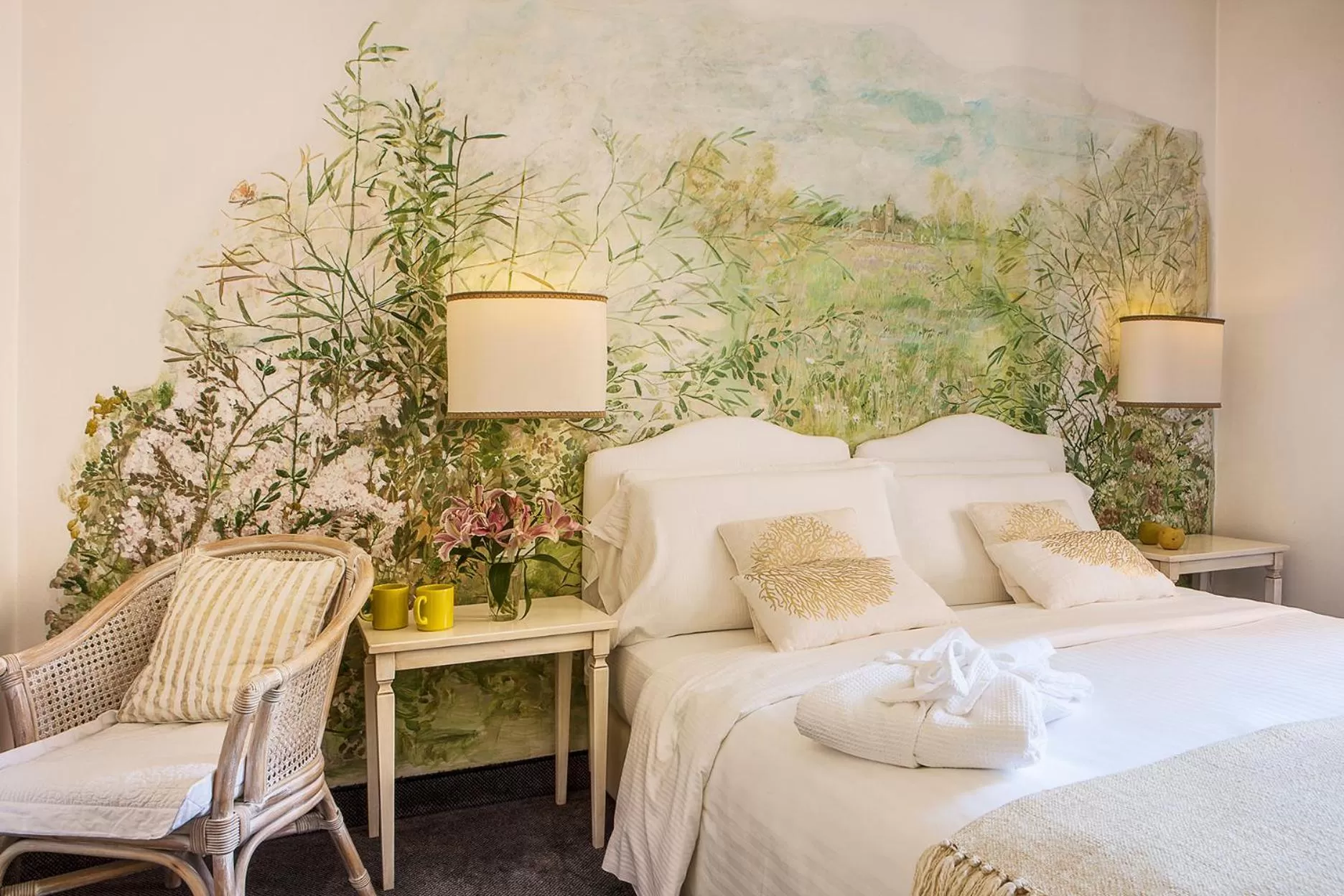 Bedroom, Bed in Albergo Al Moretto