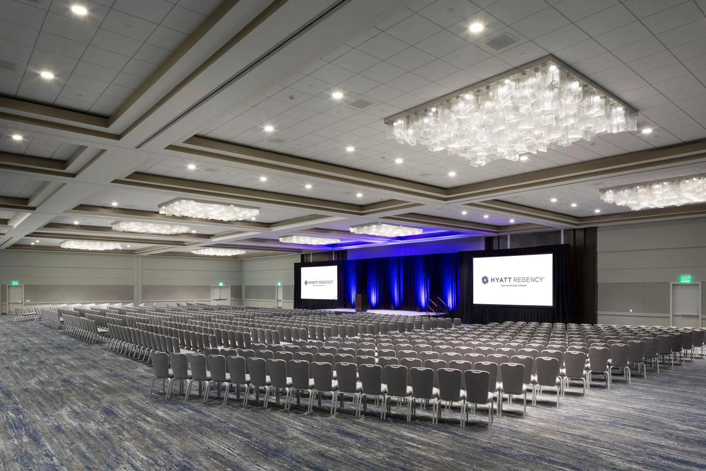 On site in Hyatt Regency San Francisco Airport