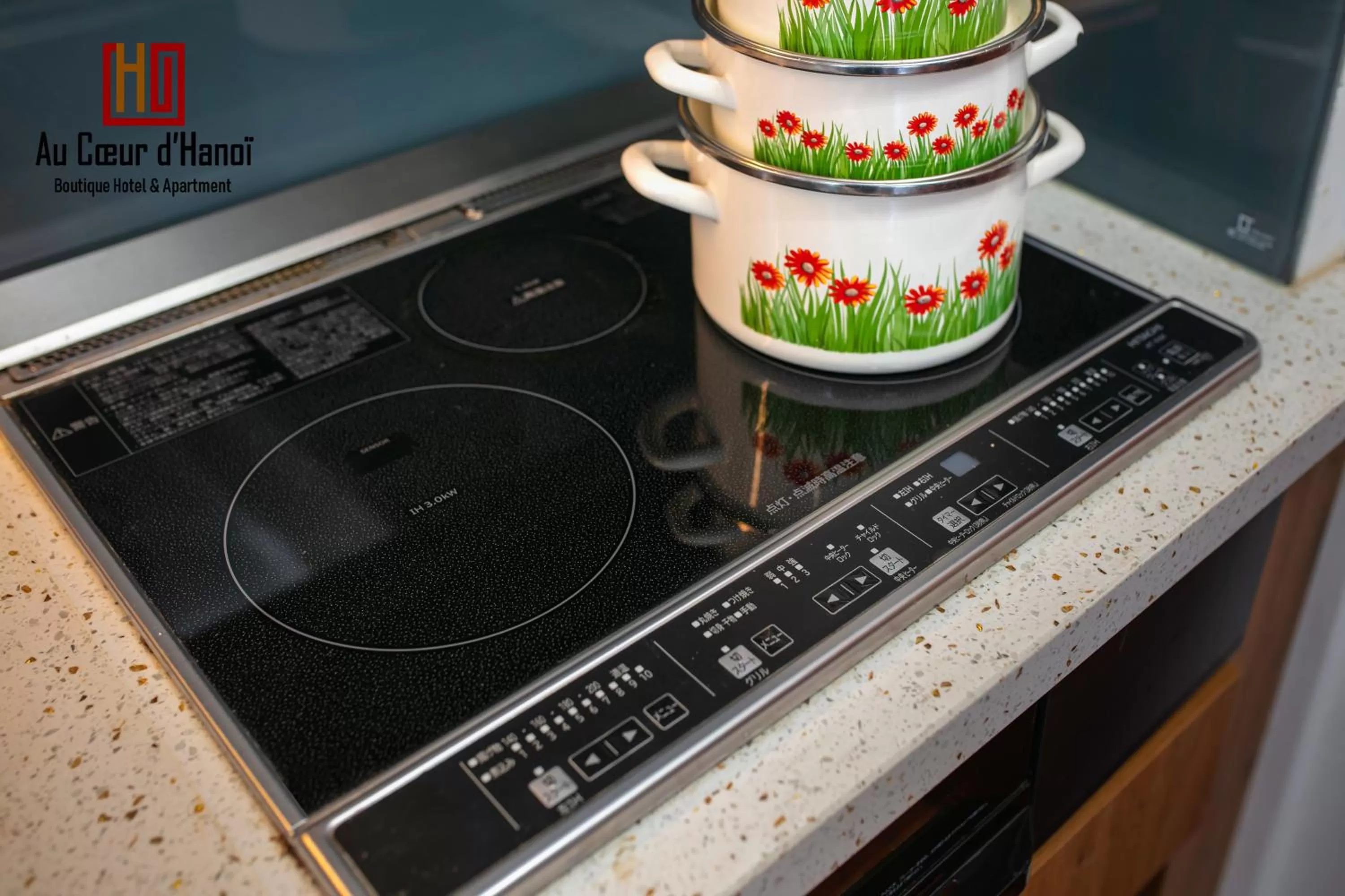 Kitchen or kitchenette in Au Coeur d'Hanoi Boutique Hotel