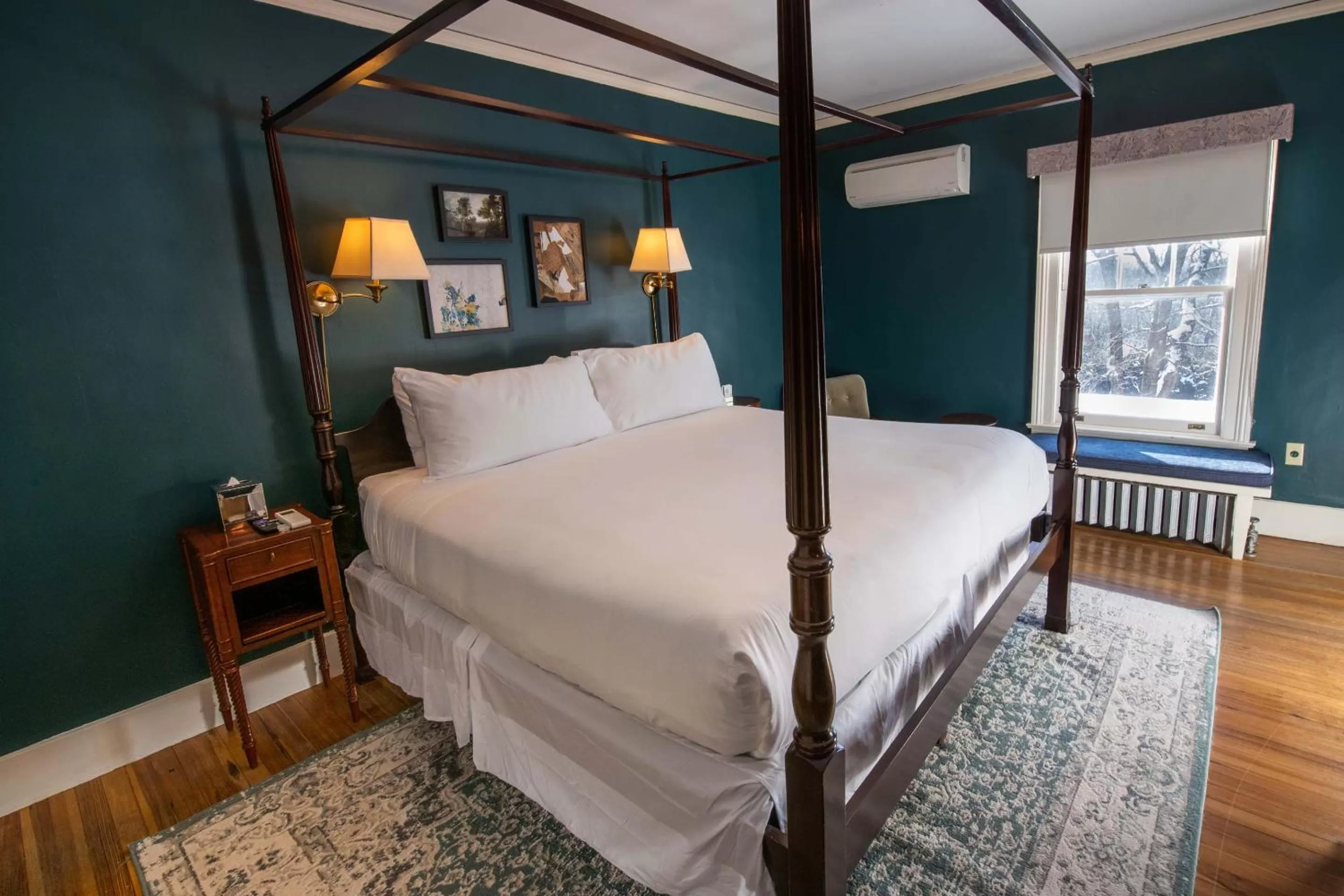 Bedroom, Bed in The Dewey by The Lenox Collection