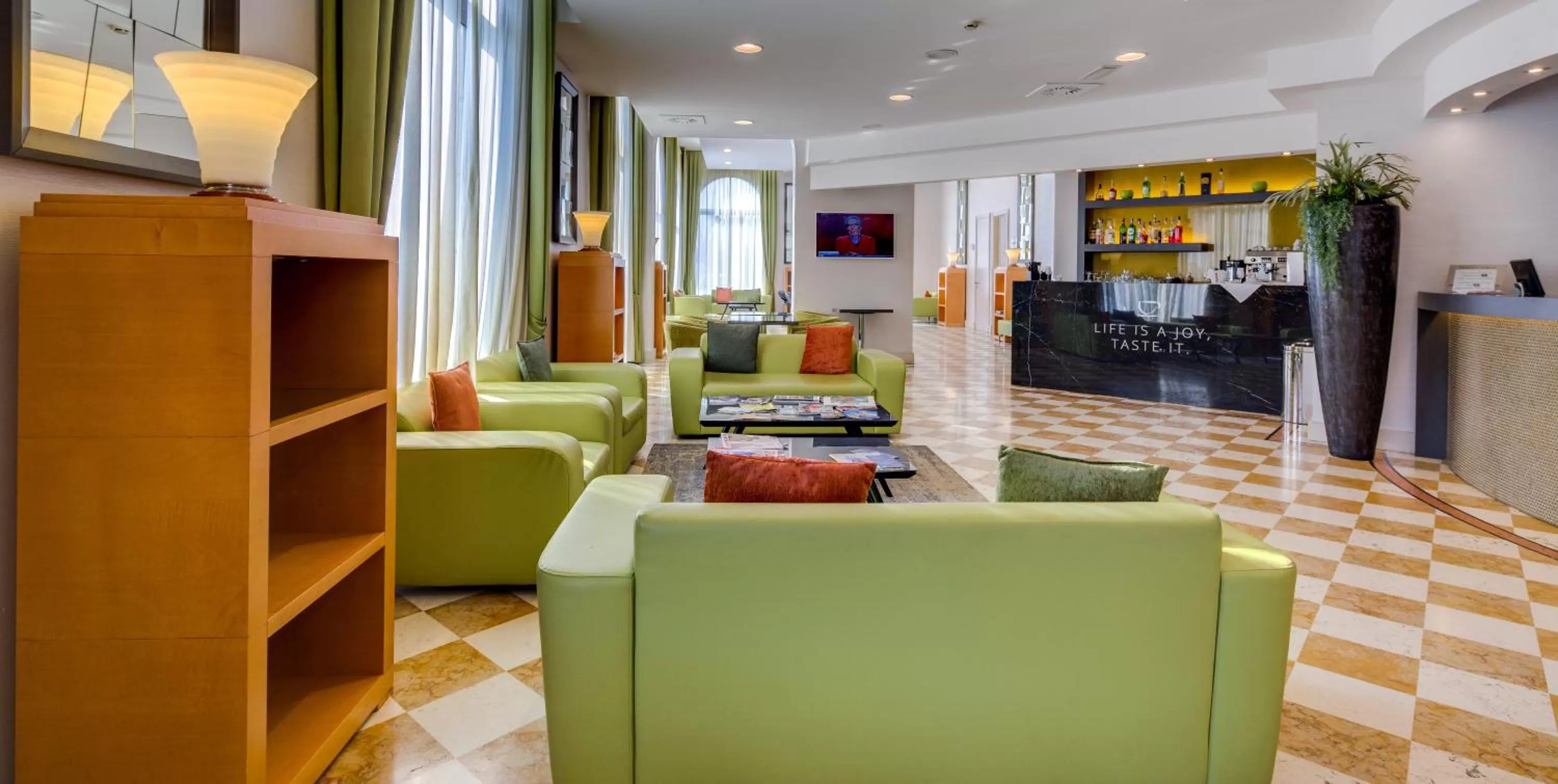 Lobby or reception in Hotel San Marco & Formula Club