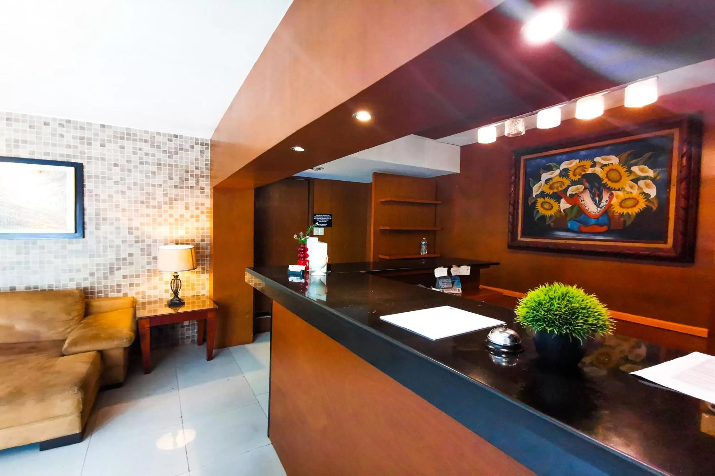 Lobby or reception in Hotel Colonial Cancun