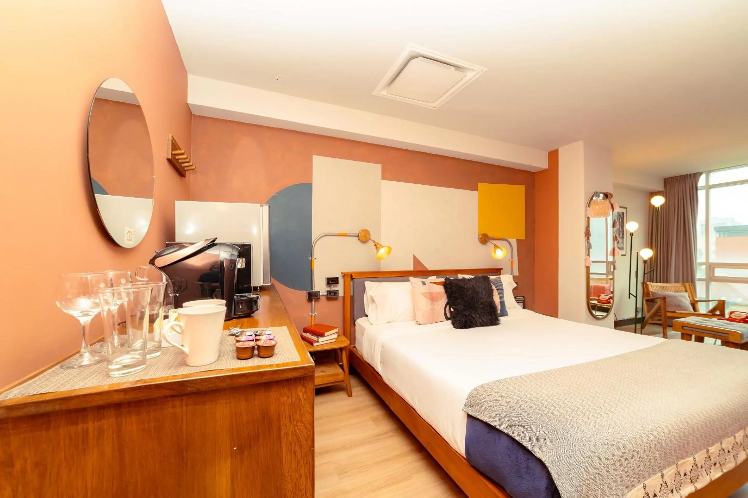 Bed in Socialtel Parque 93 Bogota