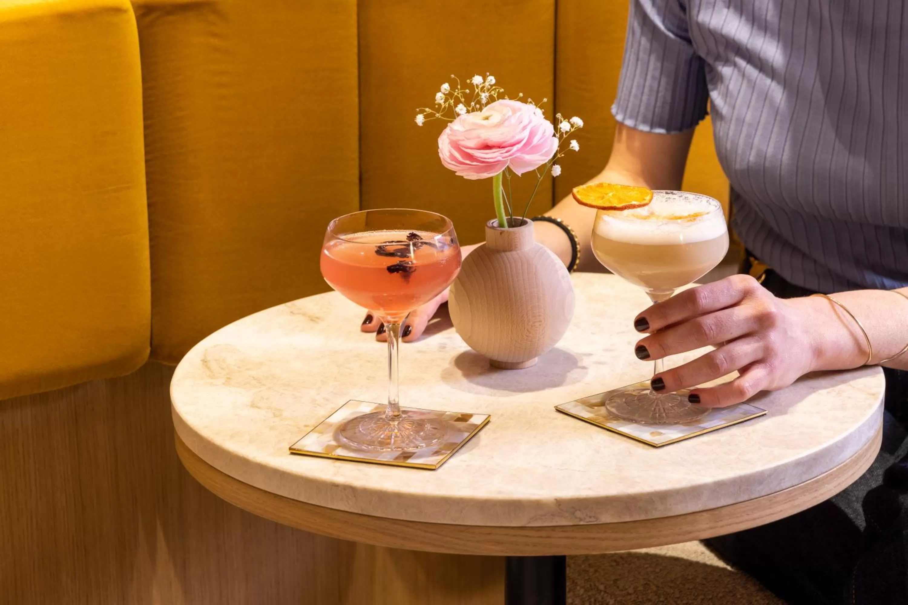Living room in Hôtel Beige