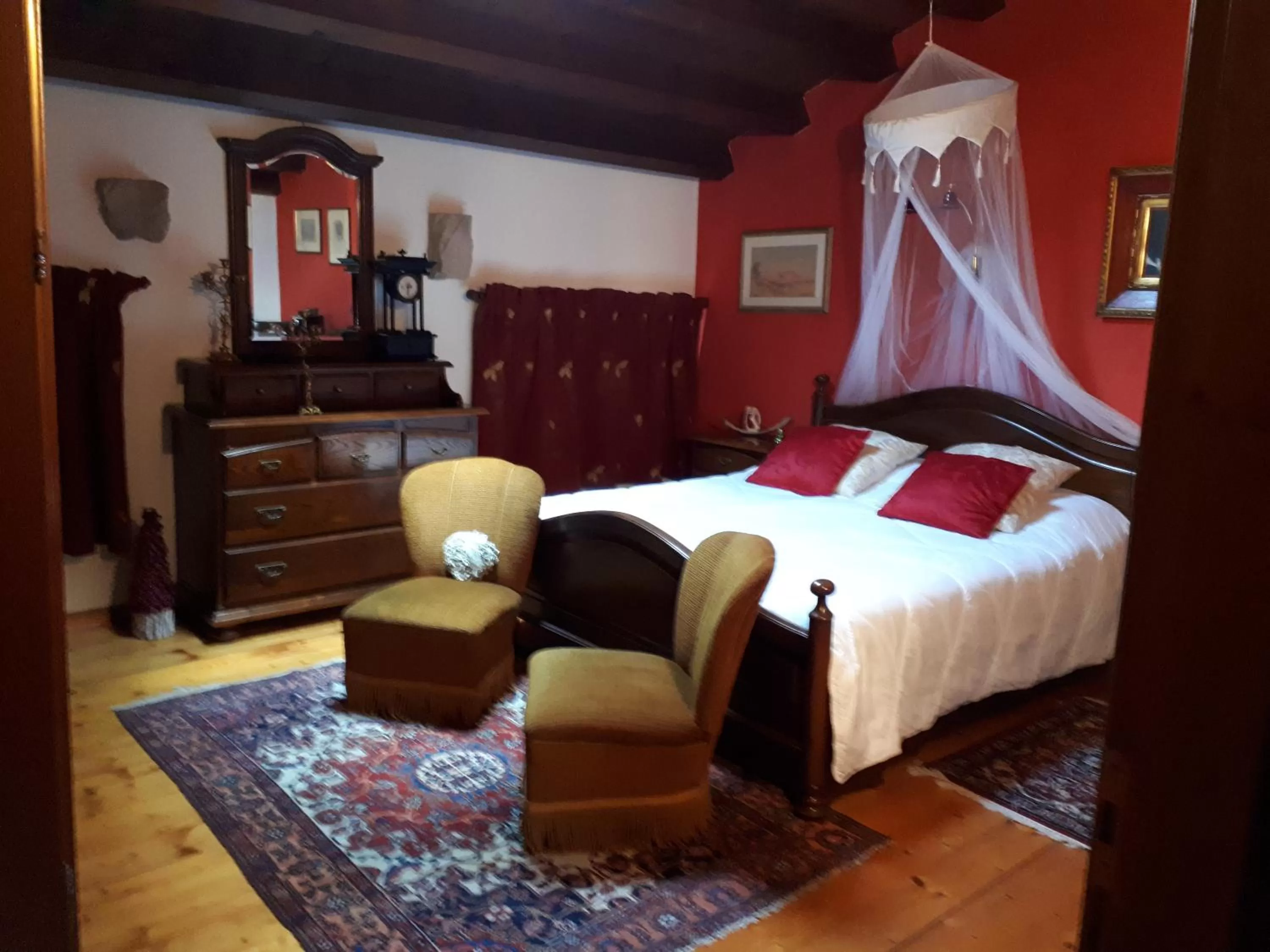 Seating area, Bed in B&B Da Time