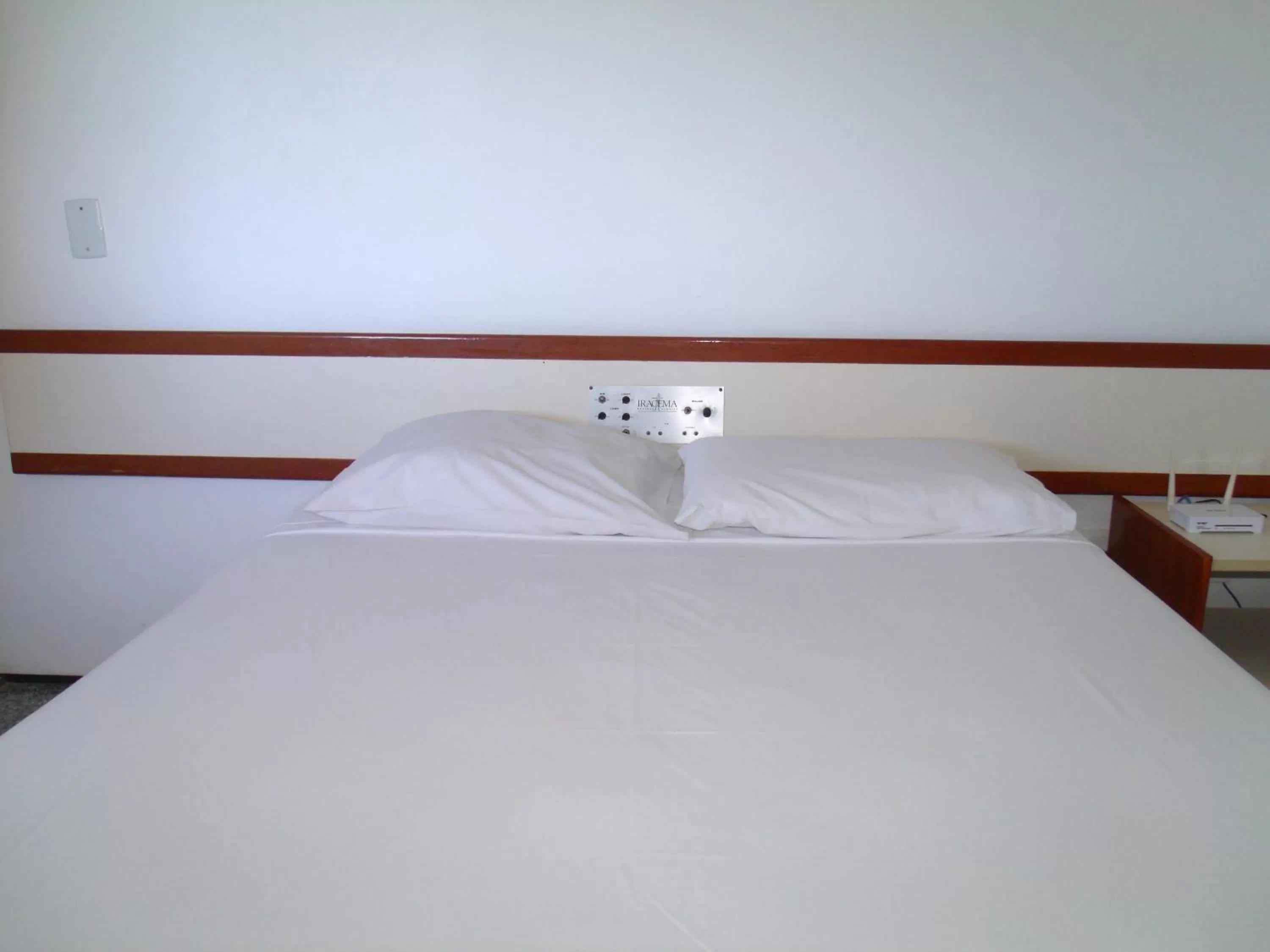 Bed in Iracema Residence Hotel Flat