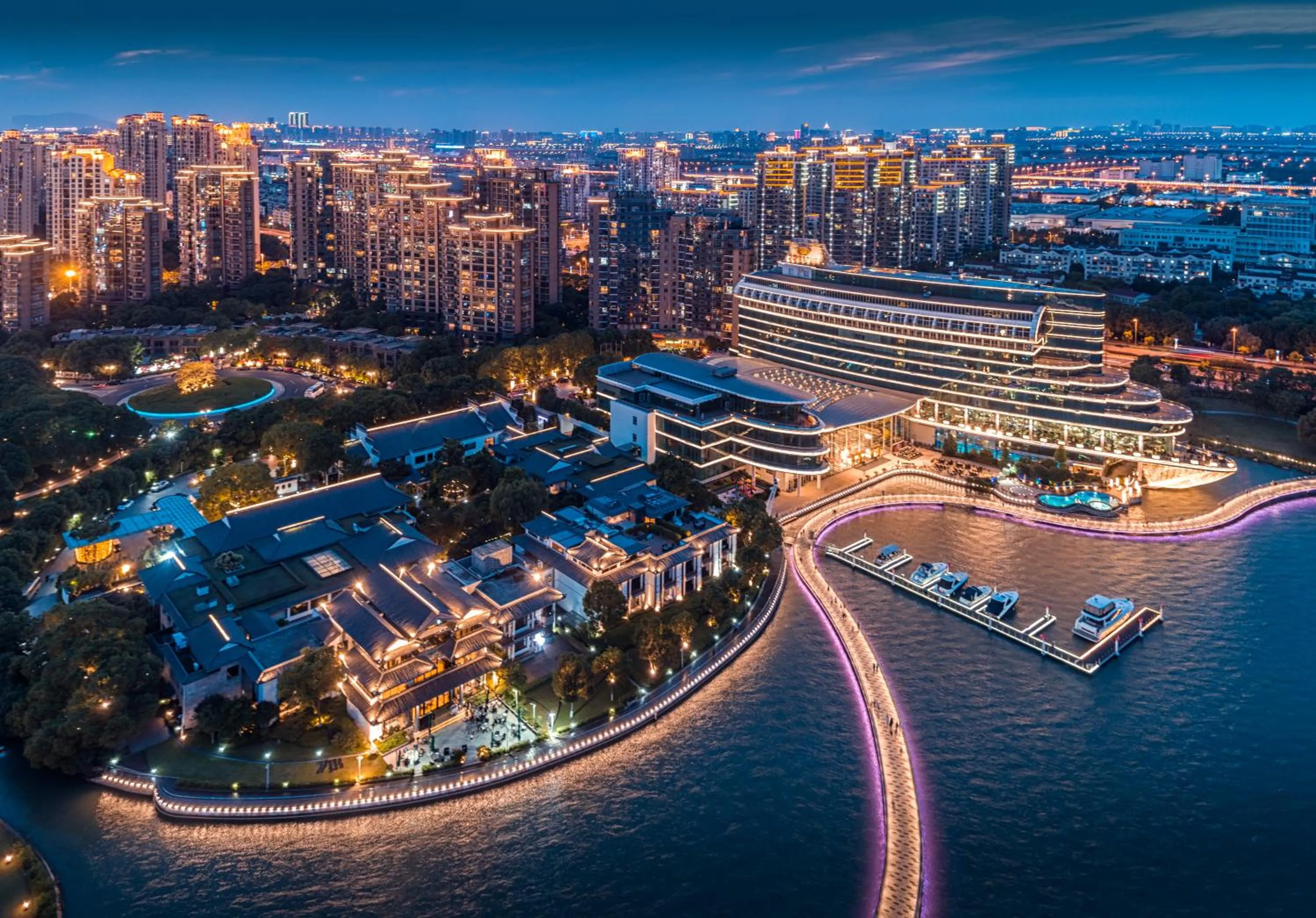 Property building in Tonino Lamborghini Hotel Suzhou