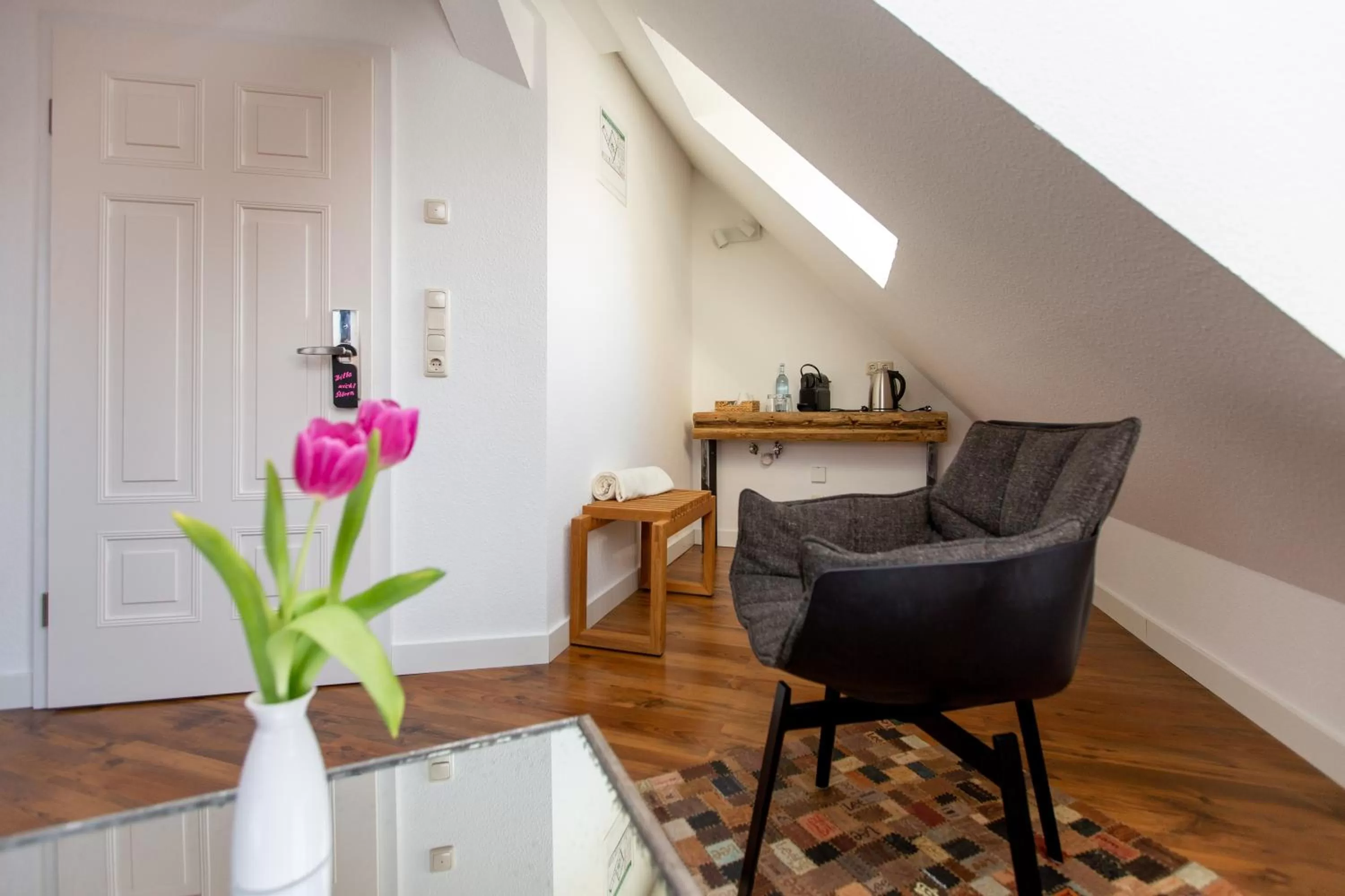Decorative detail, Seating Area in Hotel Inselhof