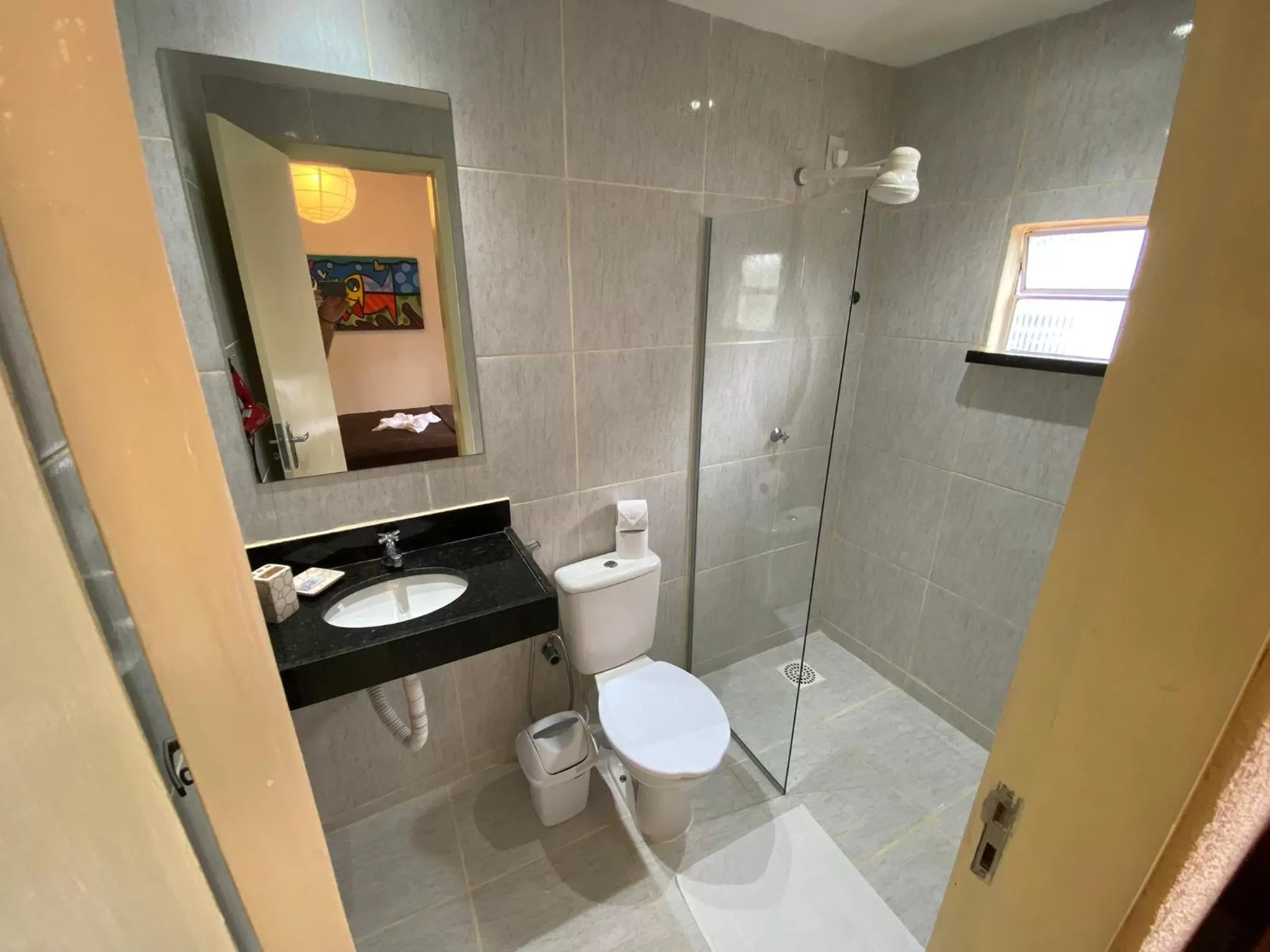 Bathroom in Refúgio Pousada Fortaleza