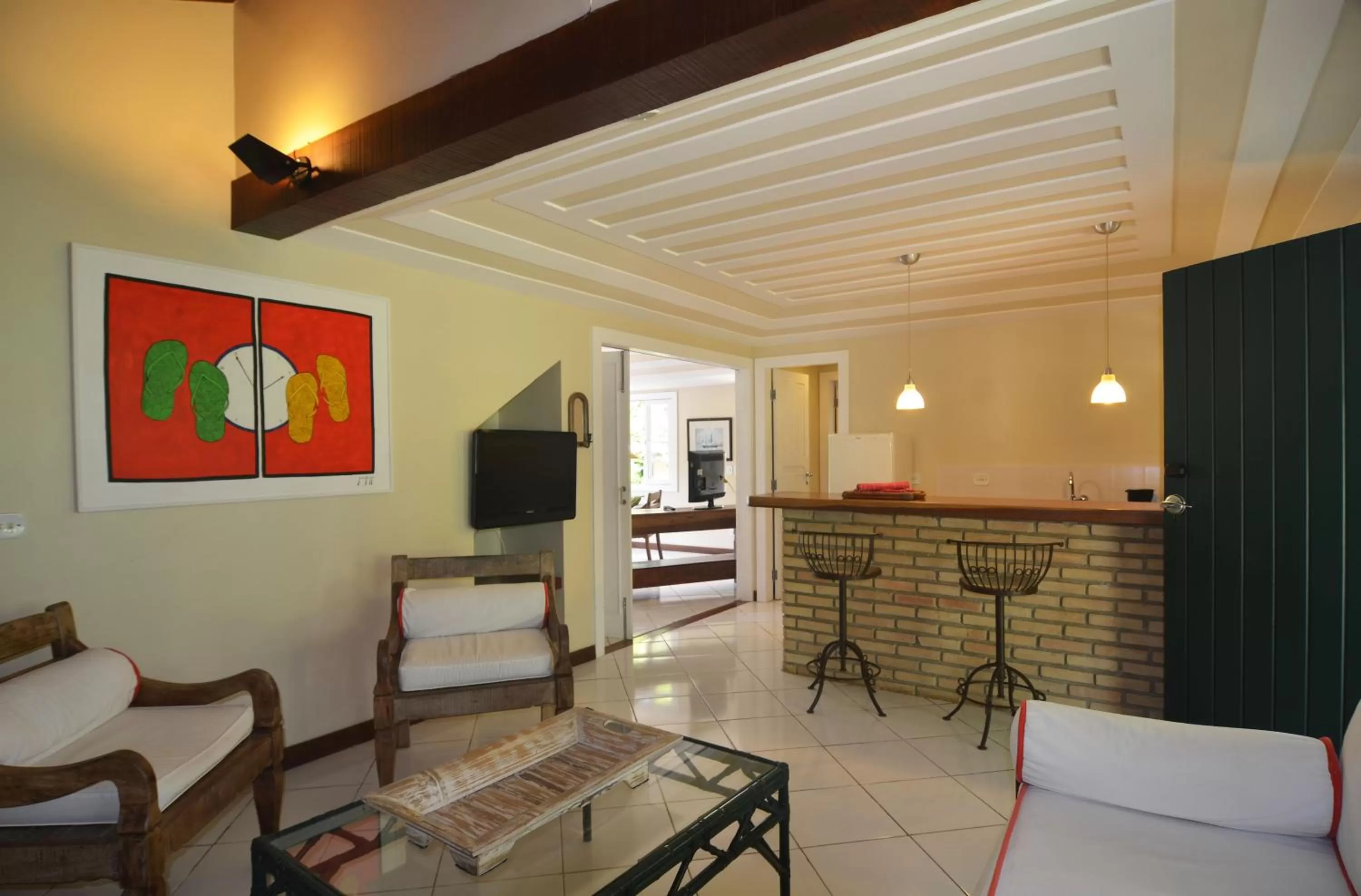 Kitchen or kitchenette in Pousada Dos Búzios