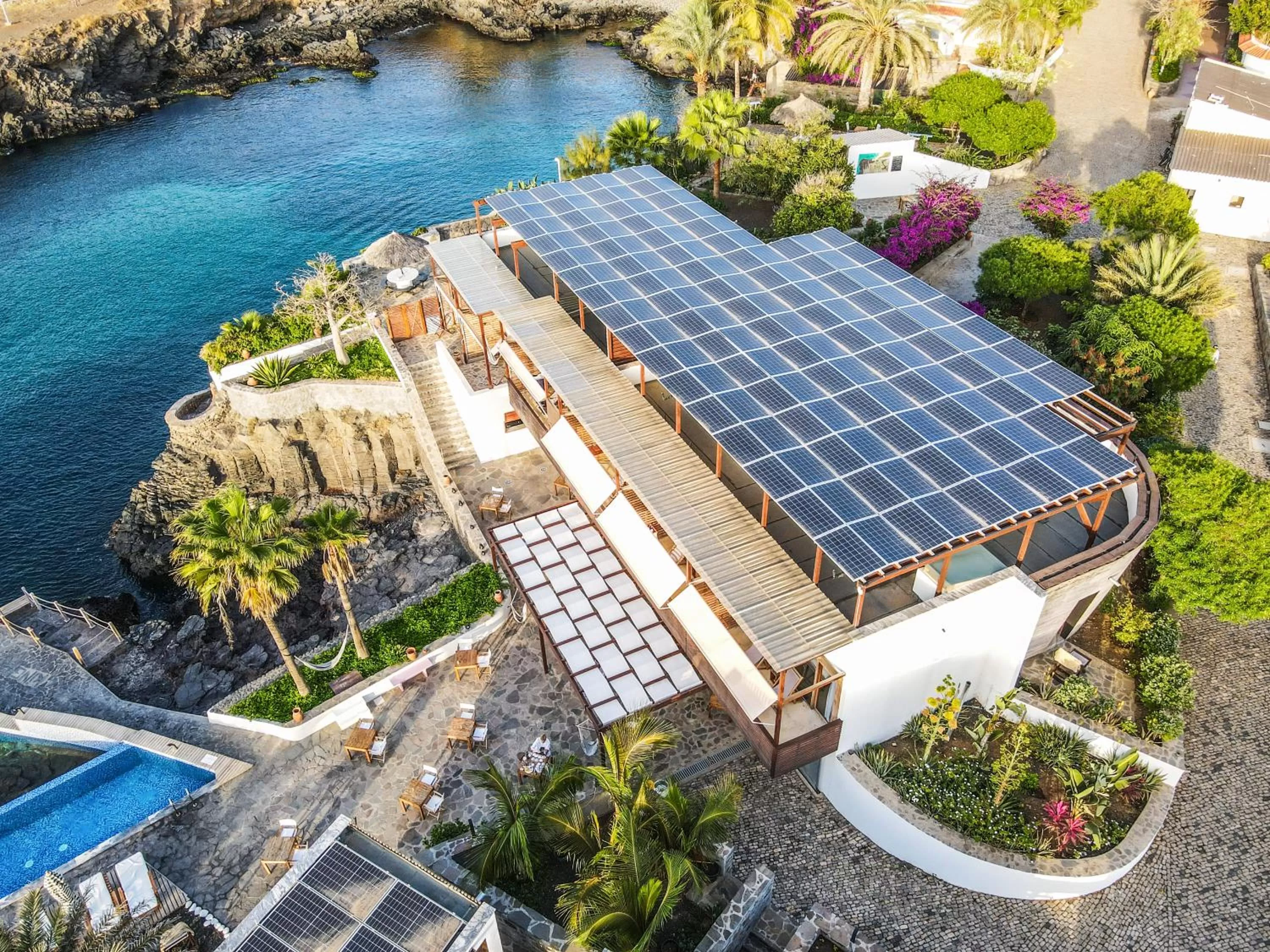 Bird's eye view in King Fisher Village Eco-Boutique Hotel