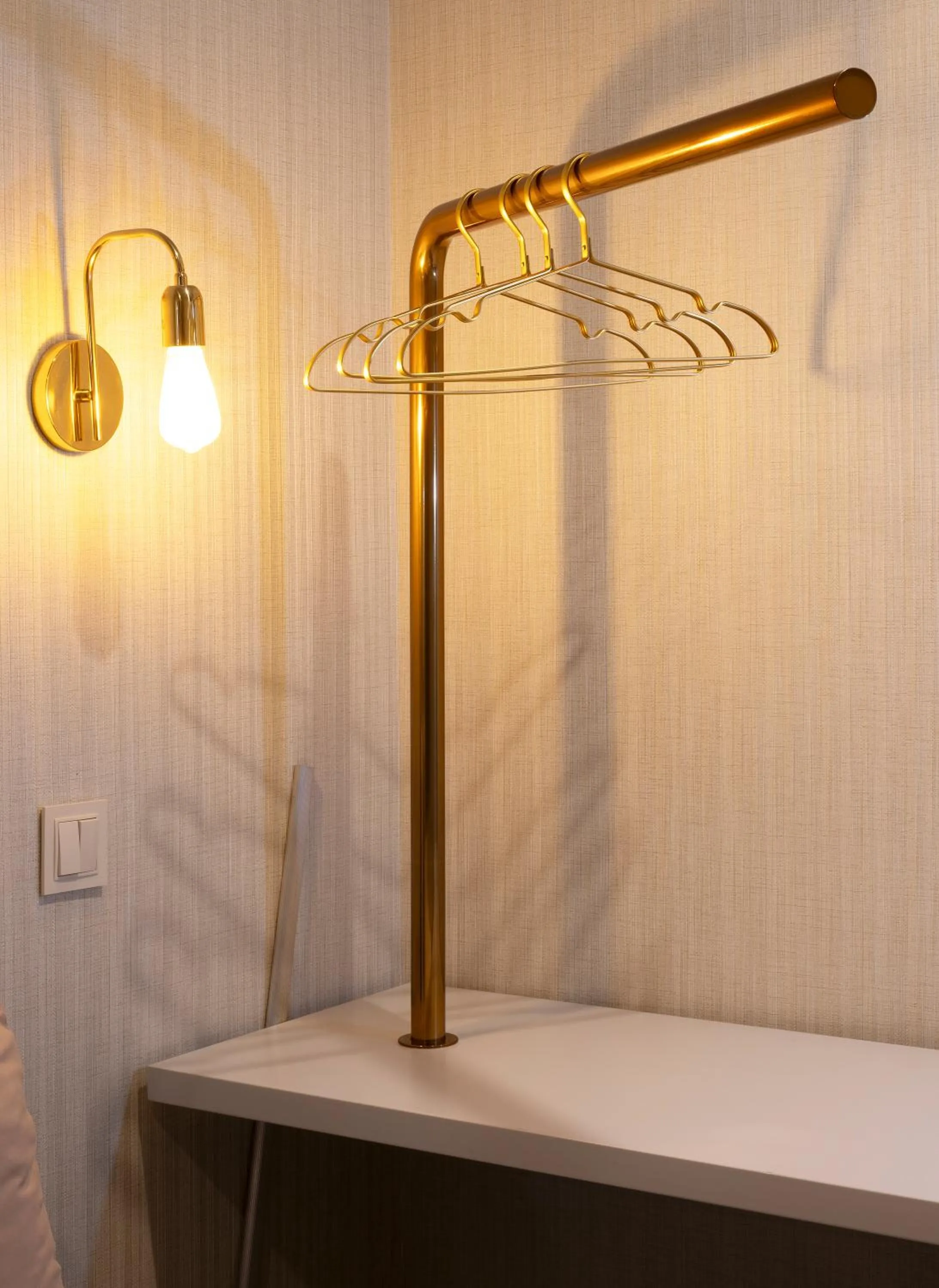 wardrobe in Hotel America