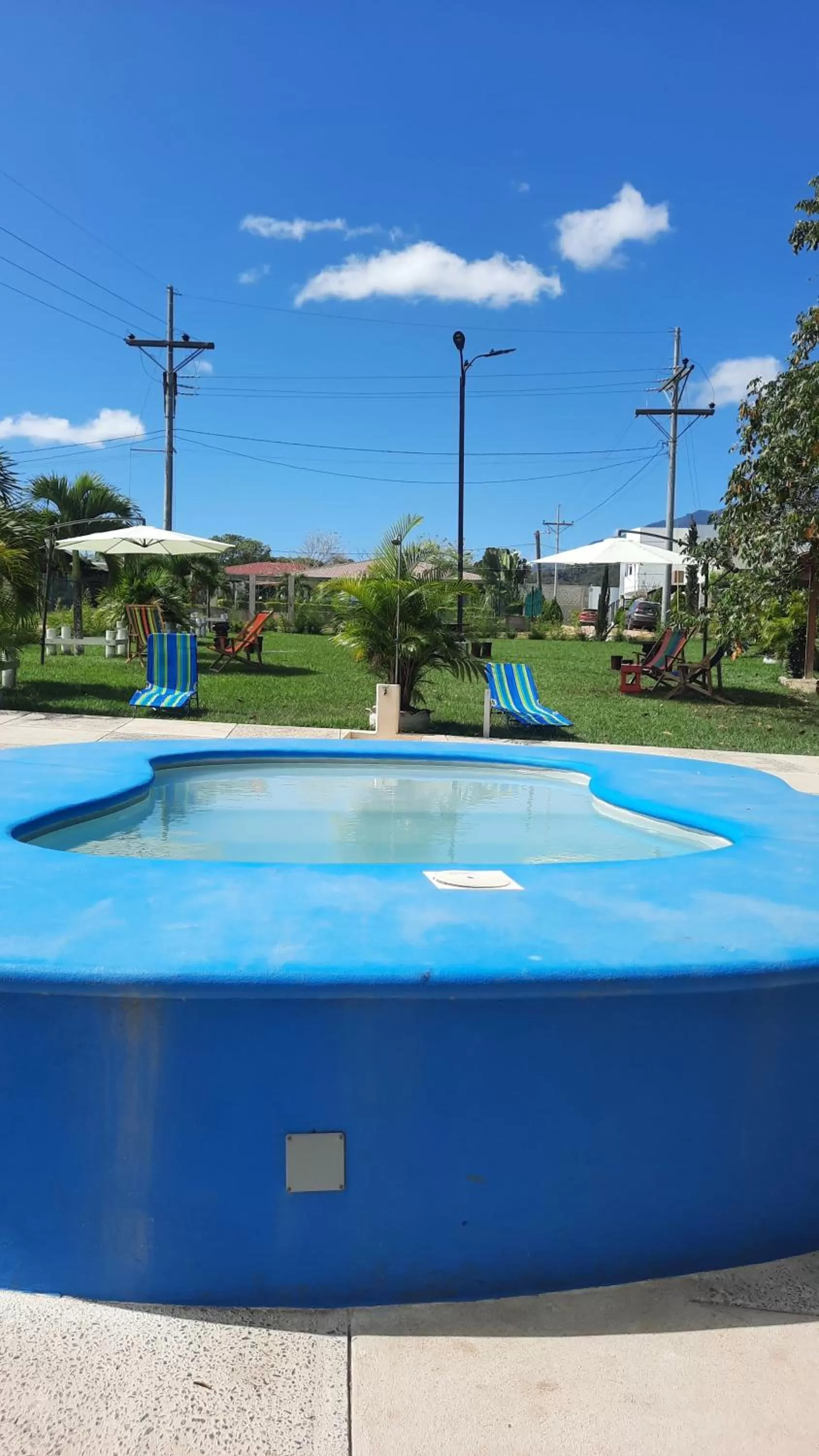 Swimming pool in Hotel de Campo Villa de Ada