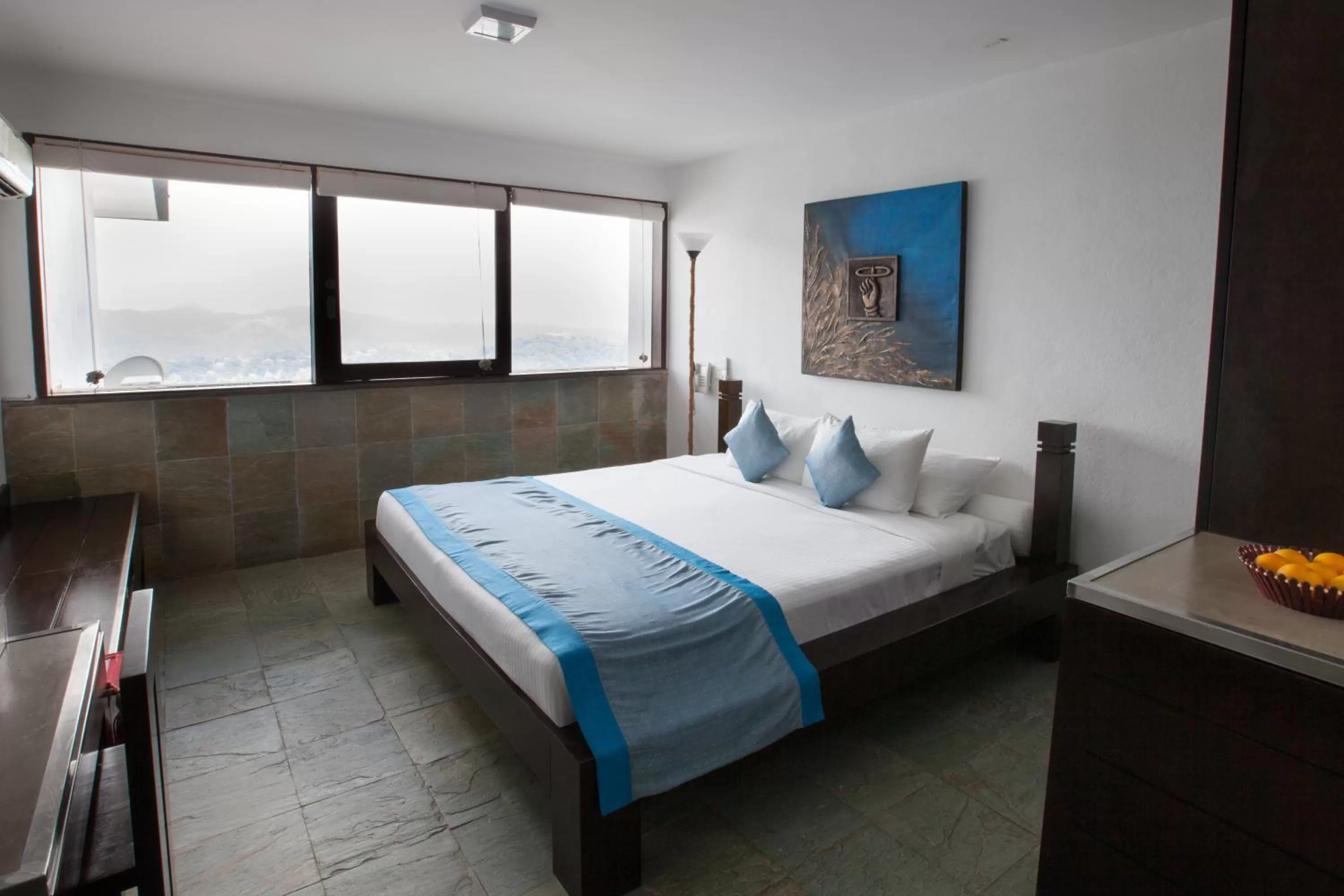 Bedroom, Bed in The Theva Residency