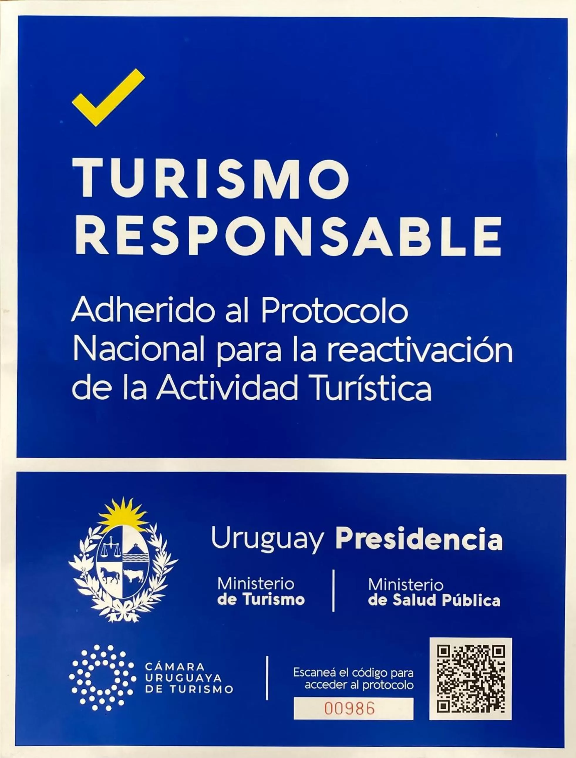 Certificate/Award in Hotel Las Olas Resort