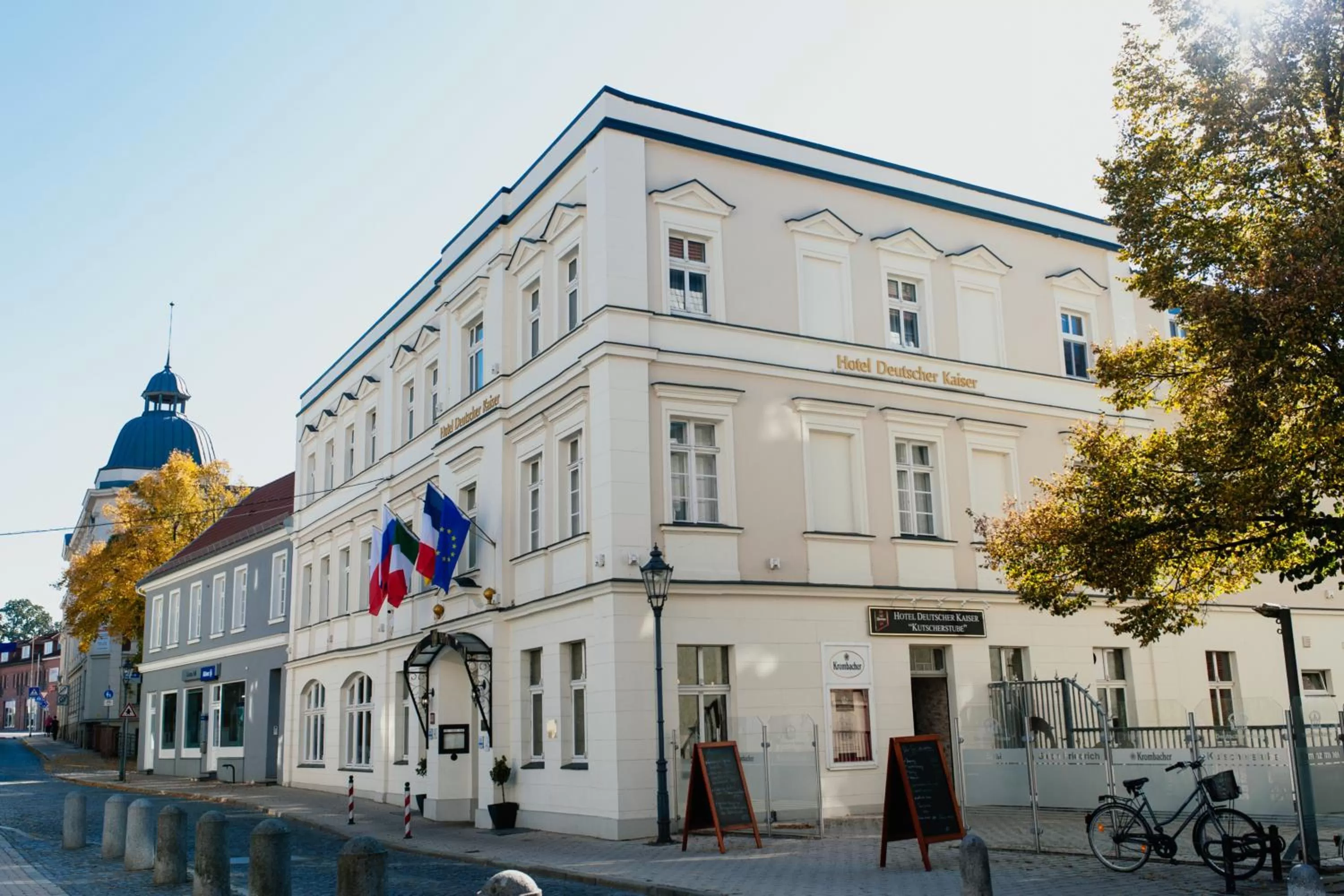 Property building in Hotel & Restaurant "Deutscher Kaiser"