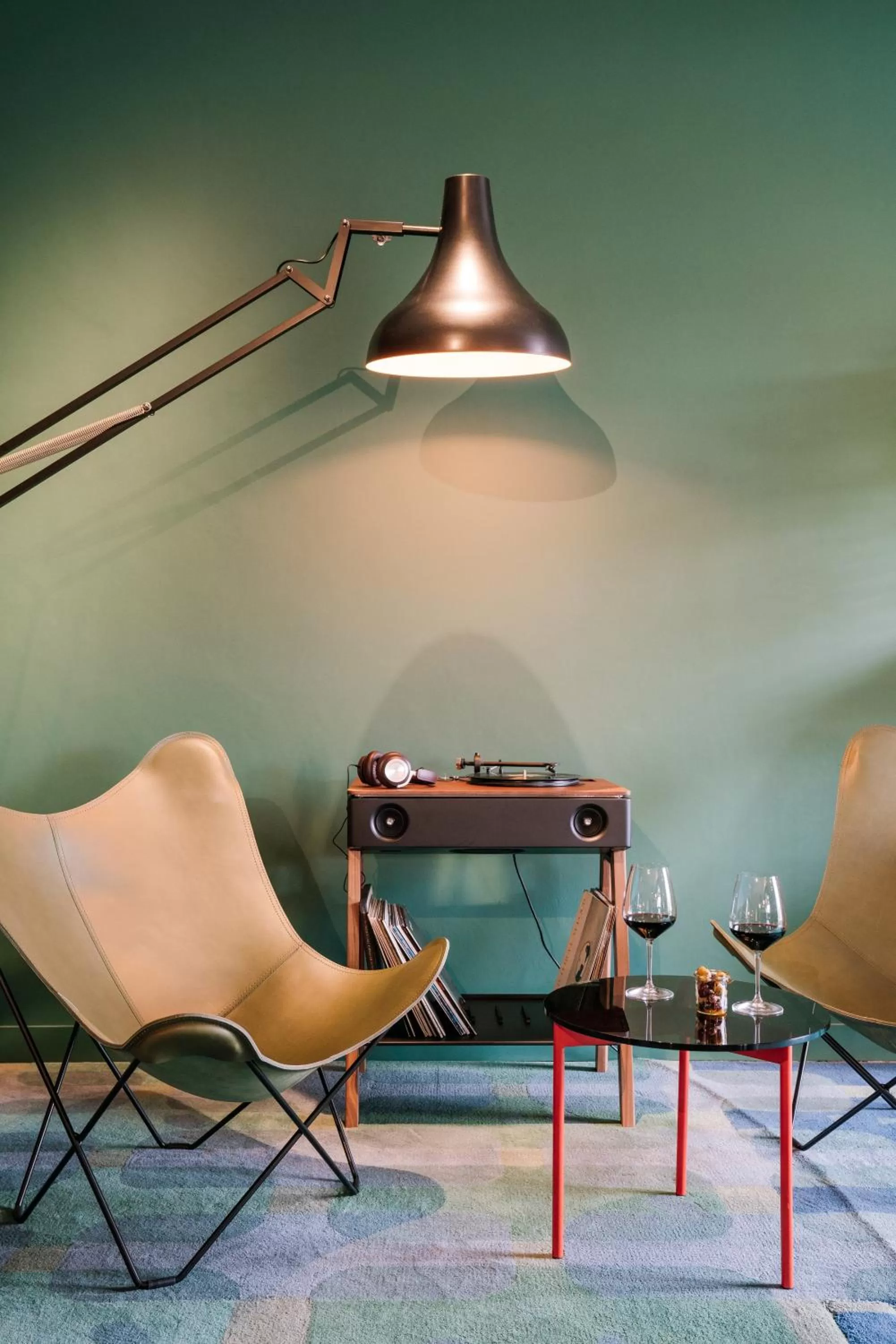 Lobby or reception in B2 Hotel Zürich